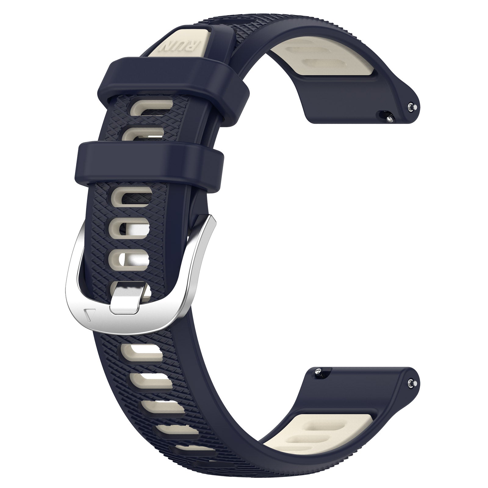 18 mm Quick Release Silicone Watch Band for Garmin (LSHHT414-033)