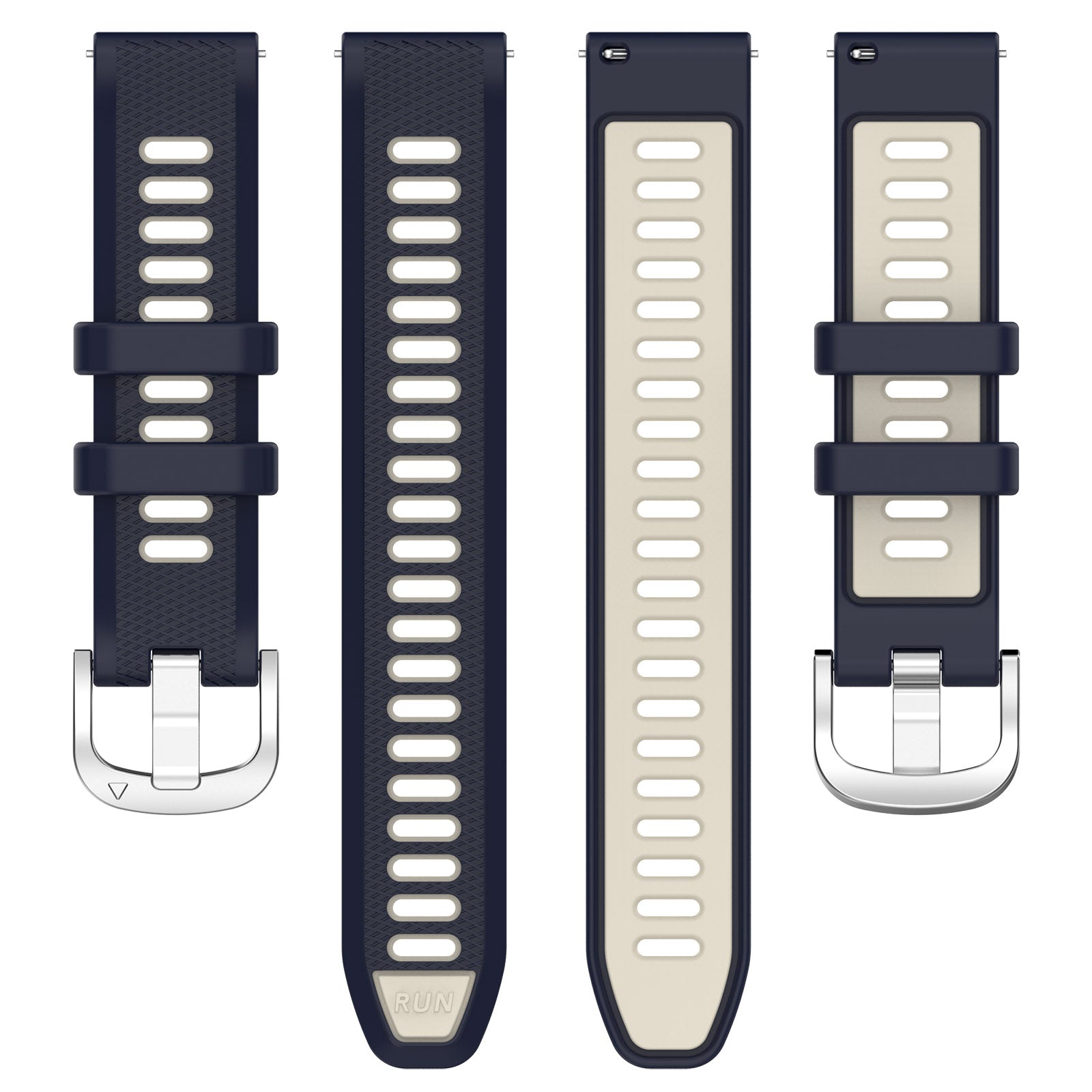 18 mm Quick Release Silicone Watch Band for Garmin (LSHHT414-033)