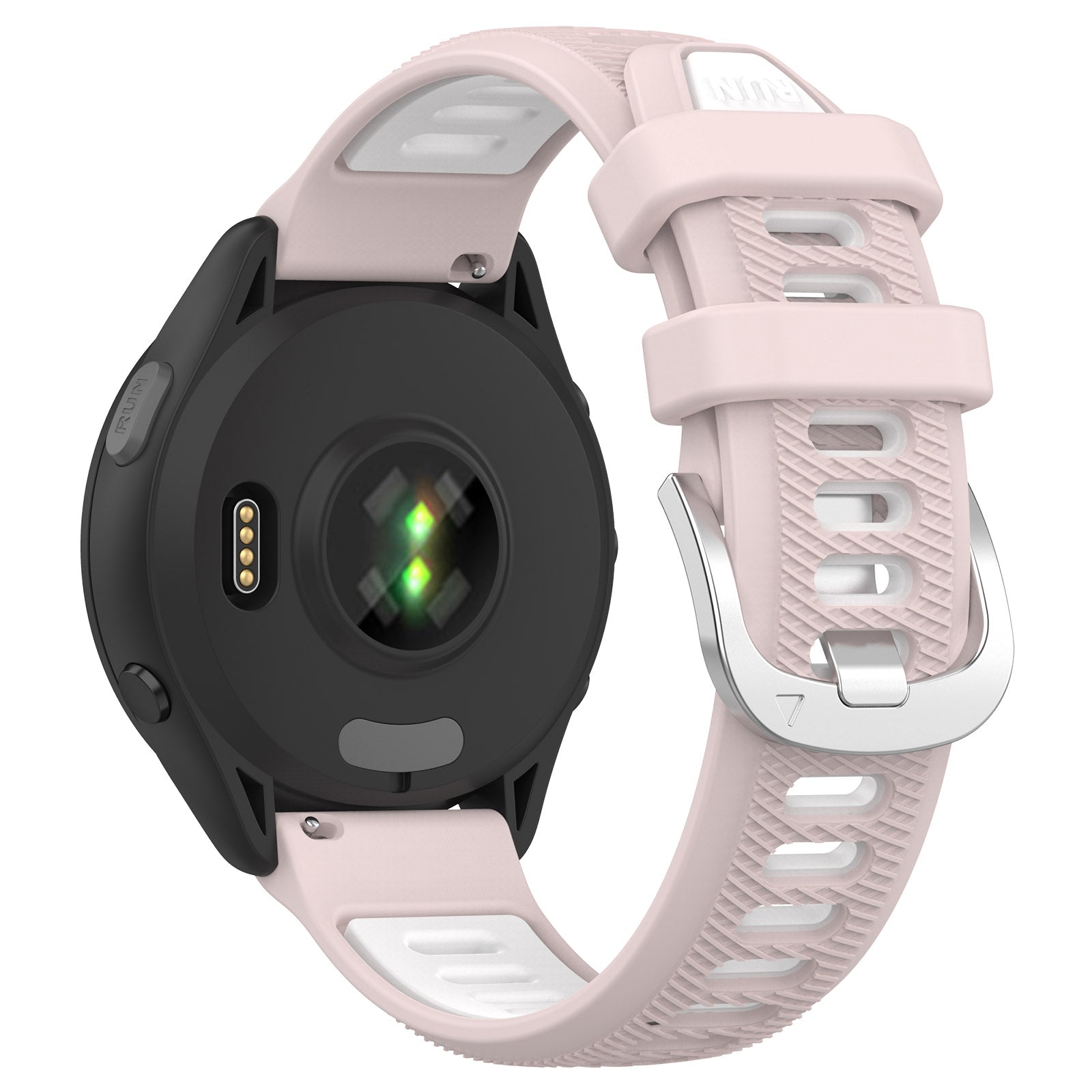 18 mm Quick Release Silicone Watch Band for Garmin (LSHHT414-033)