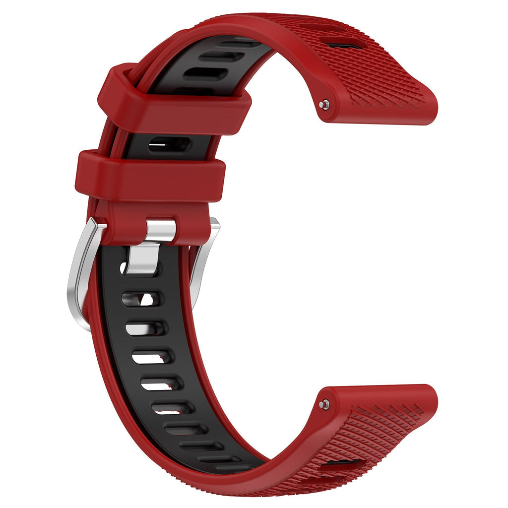 18 mm Quick Release Silicone Watch Band for Garmin (LSHHT414-033)