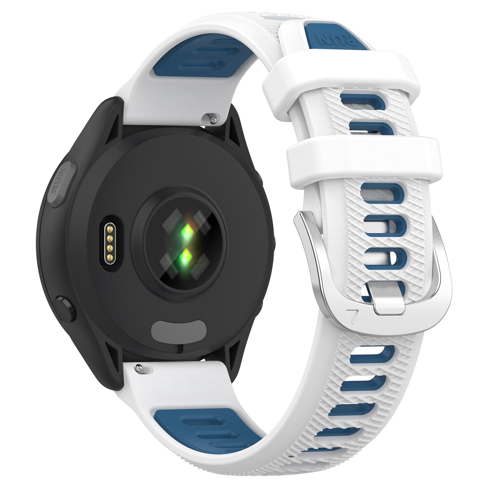 18 mm Quick Release Silicone Watch Band for Garmin (LSHHT414-033)