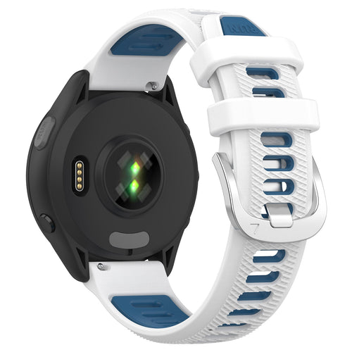 18 mm Quick Release Silicone Watch Band for Garmin (LSHHT414-033)