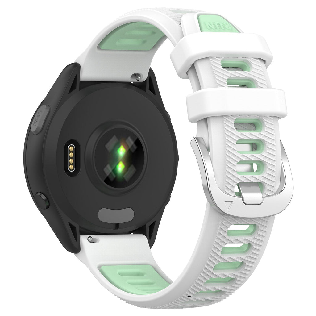 18 mm Quick Release Silicone Watch Band for Garmin (LSHHT414-033)