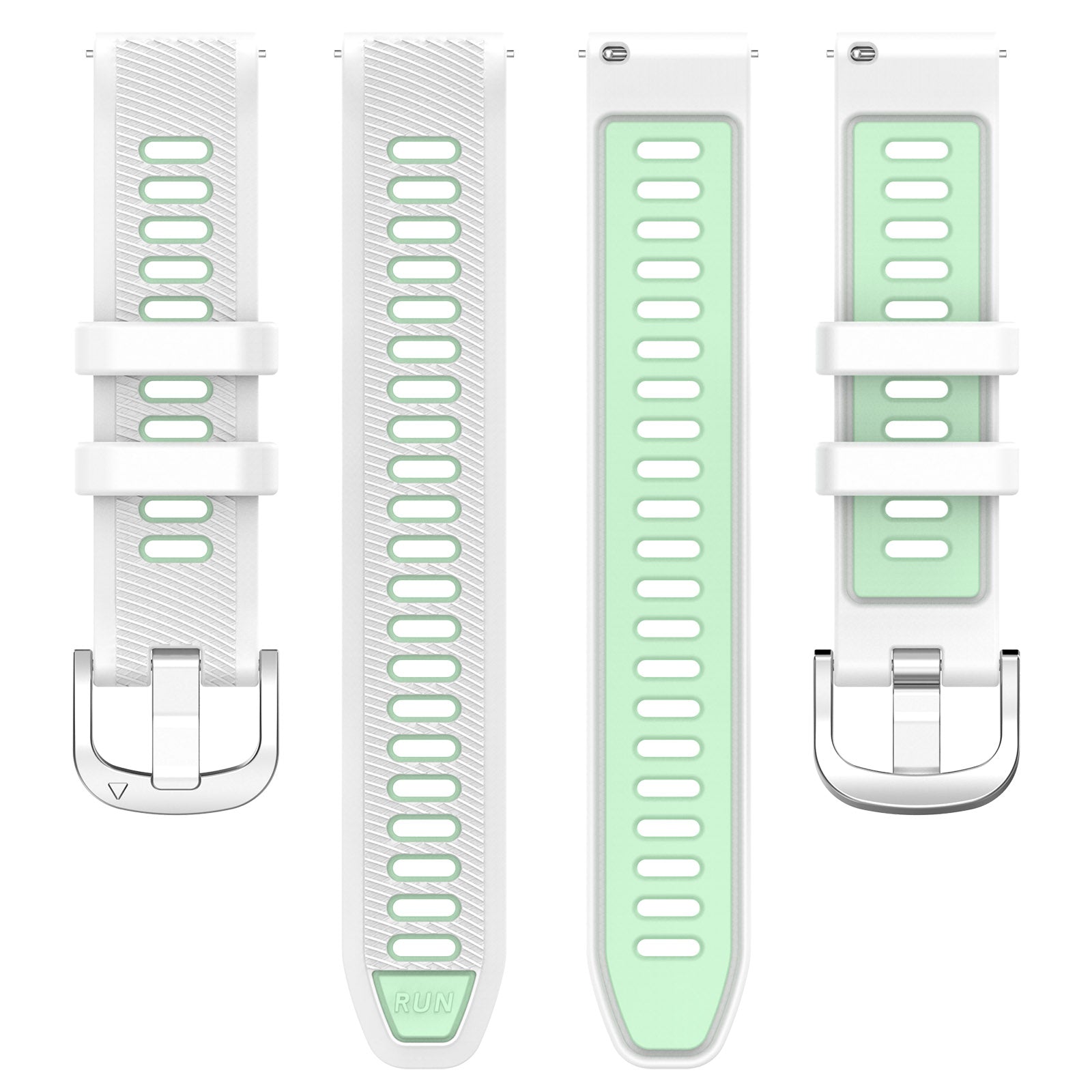 18 mm Quick Release Silicone Watch Band for Garmin (LSHHT414-033)