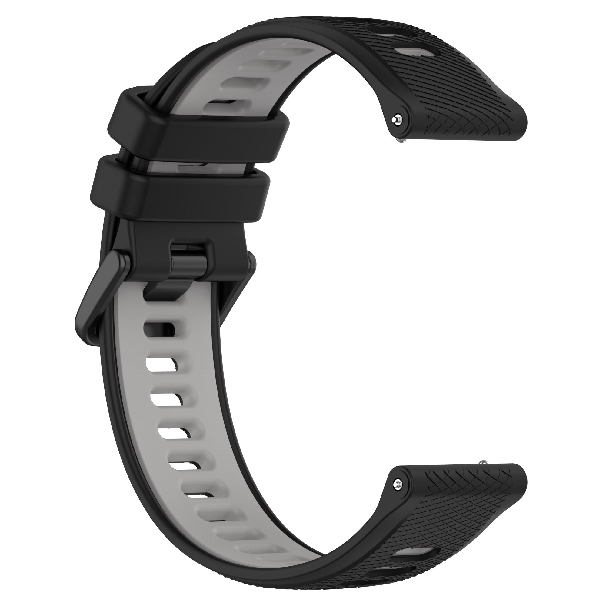 18 mm Quick Release Silicone Watch Band for Garmin Forerunner265 Custom Rubber Watch Strap Meal Alloy (LSHHT414-046)