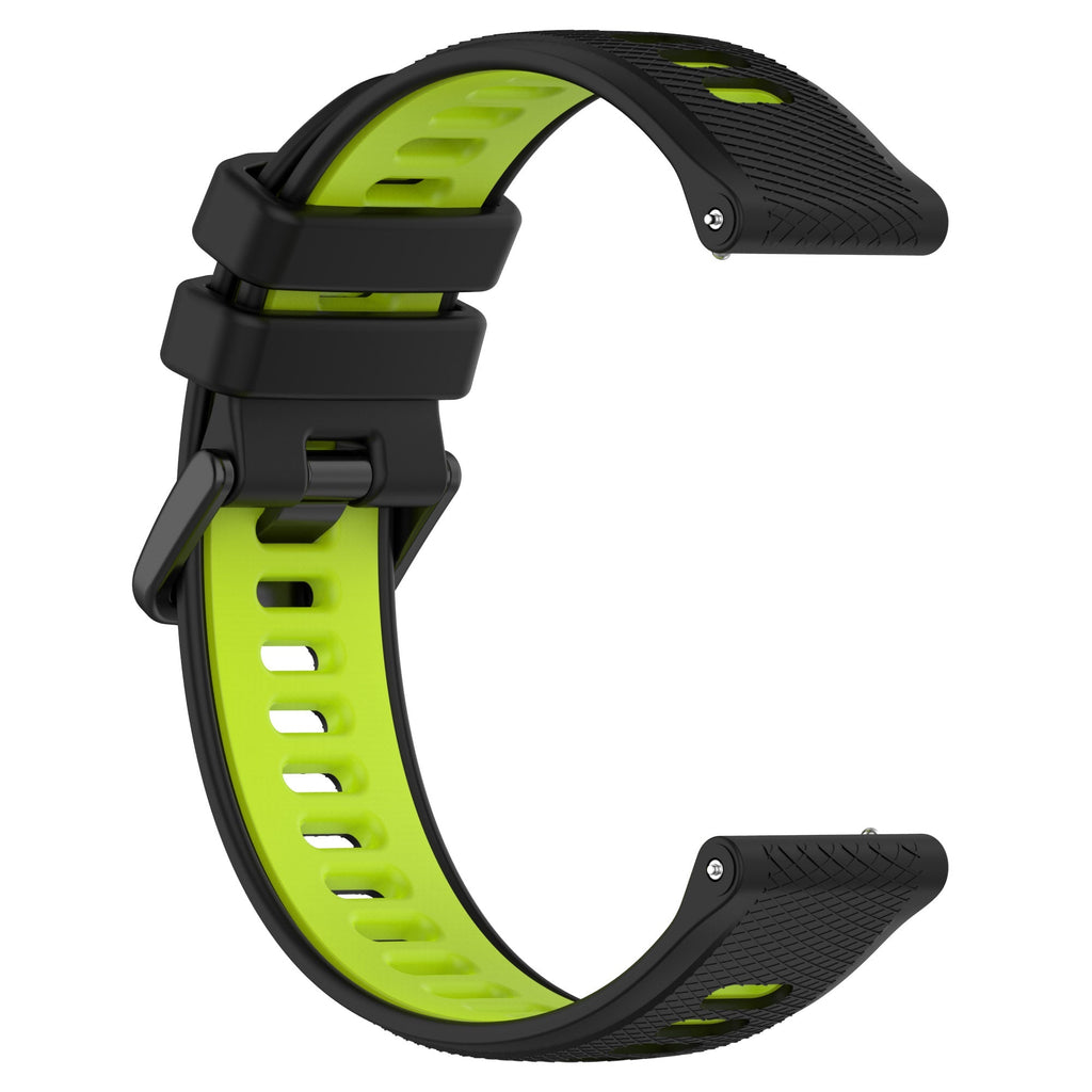 18 mm Quick Release Silicone Watch Band for Garmin Forerunner265 Custom Rubber Watch Strap Meal Alloy (LSHHT414-046)