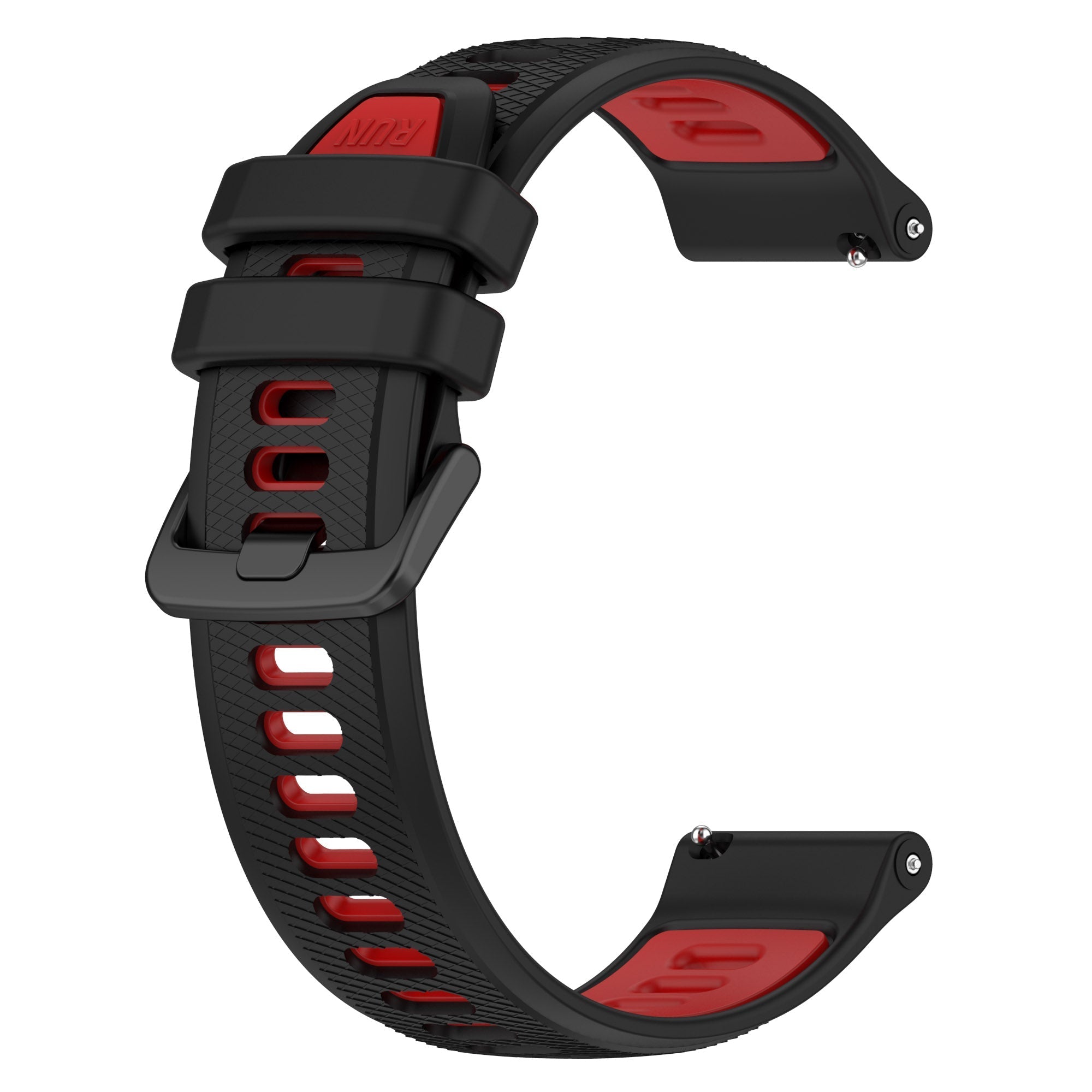 18 mm Quick Release Silicone Watch Band for Garmin Forerunner265 Custom Rubber Watch Strap Meal Alloy (LSHHT414-046)