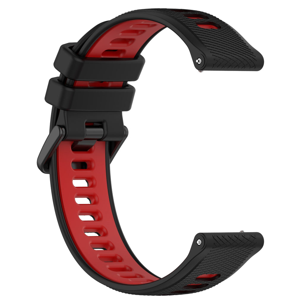 18 mm Quick Release Silicone Watch Band for Garmin Forerunner265 Custom Rubber Watch Strap Meal Alloy (LSHHT414-046)
