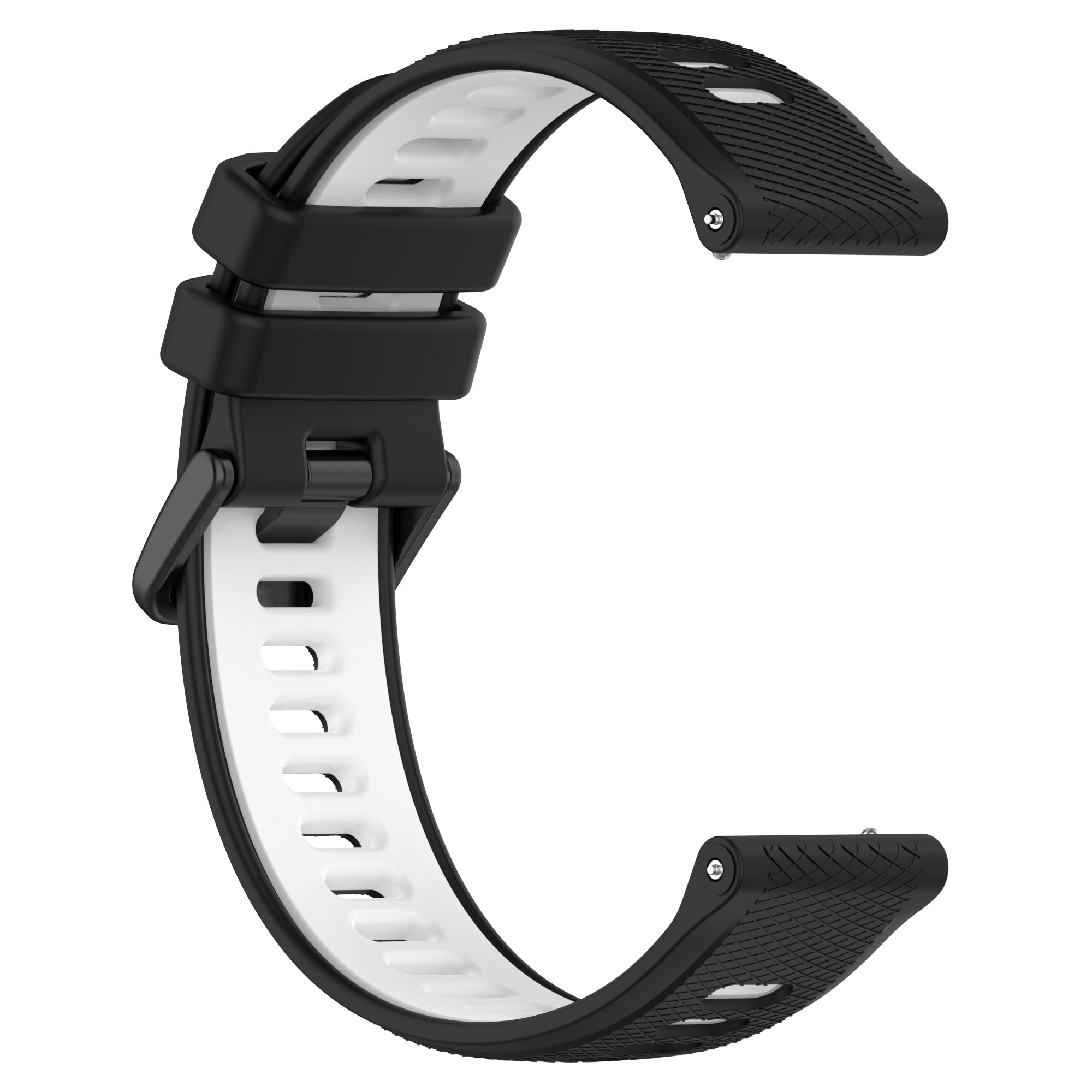 18 mm Quick Release Silicone Watch Band for Garmin Forerunner265 Custom Rubber Watch Strap Meal Alloy (LSHHT414-046)