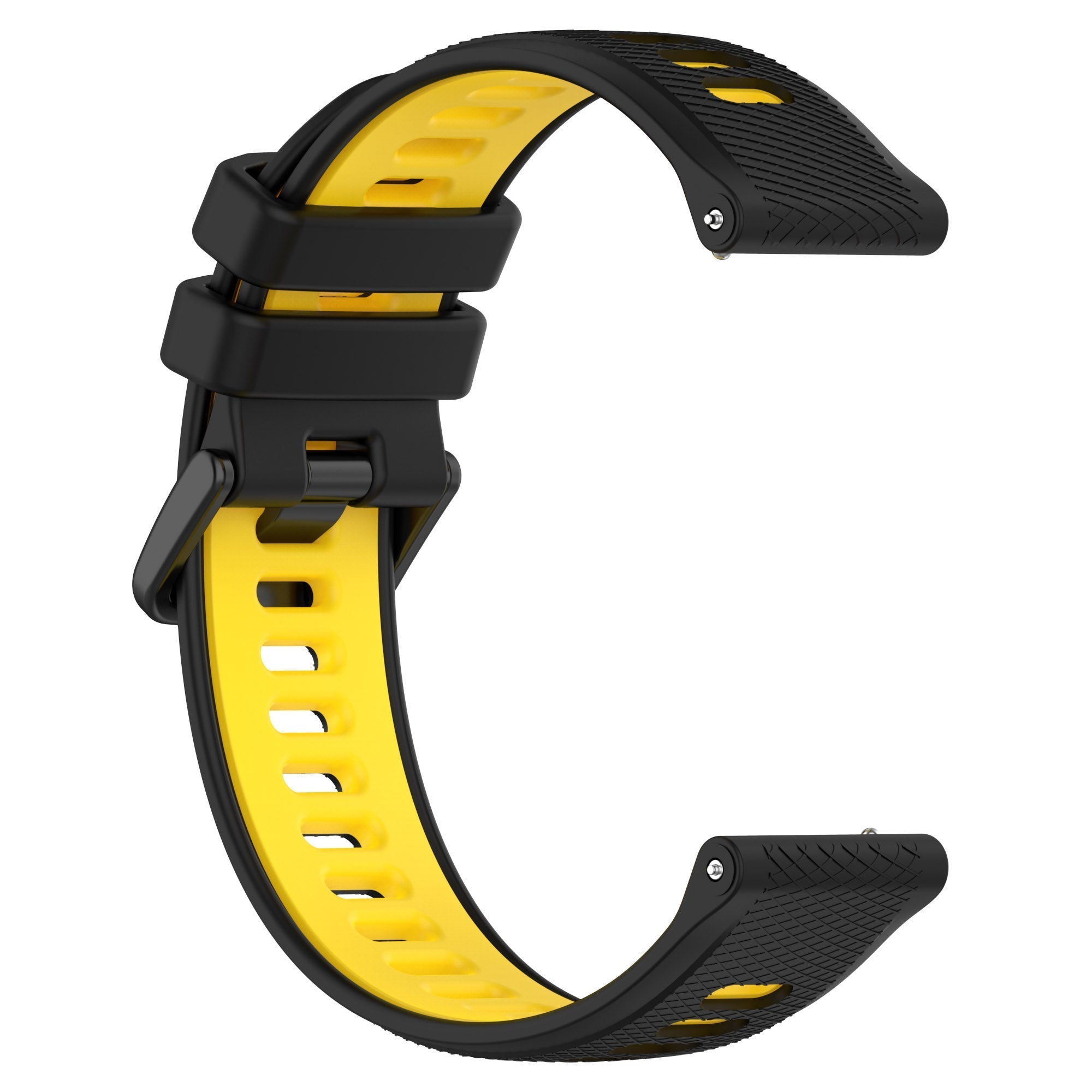 18 mm Quick Release Silicone Watch Band for Garmin Forerunner265 Custom Rubber Watch Strap Meal Alloy (LSHHT414-046)