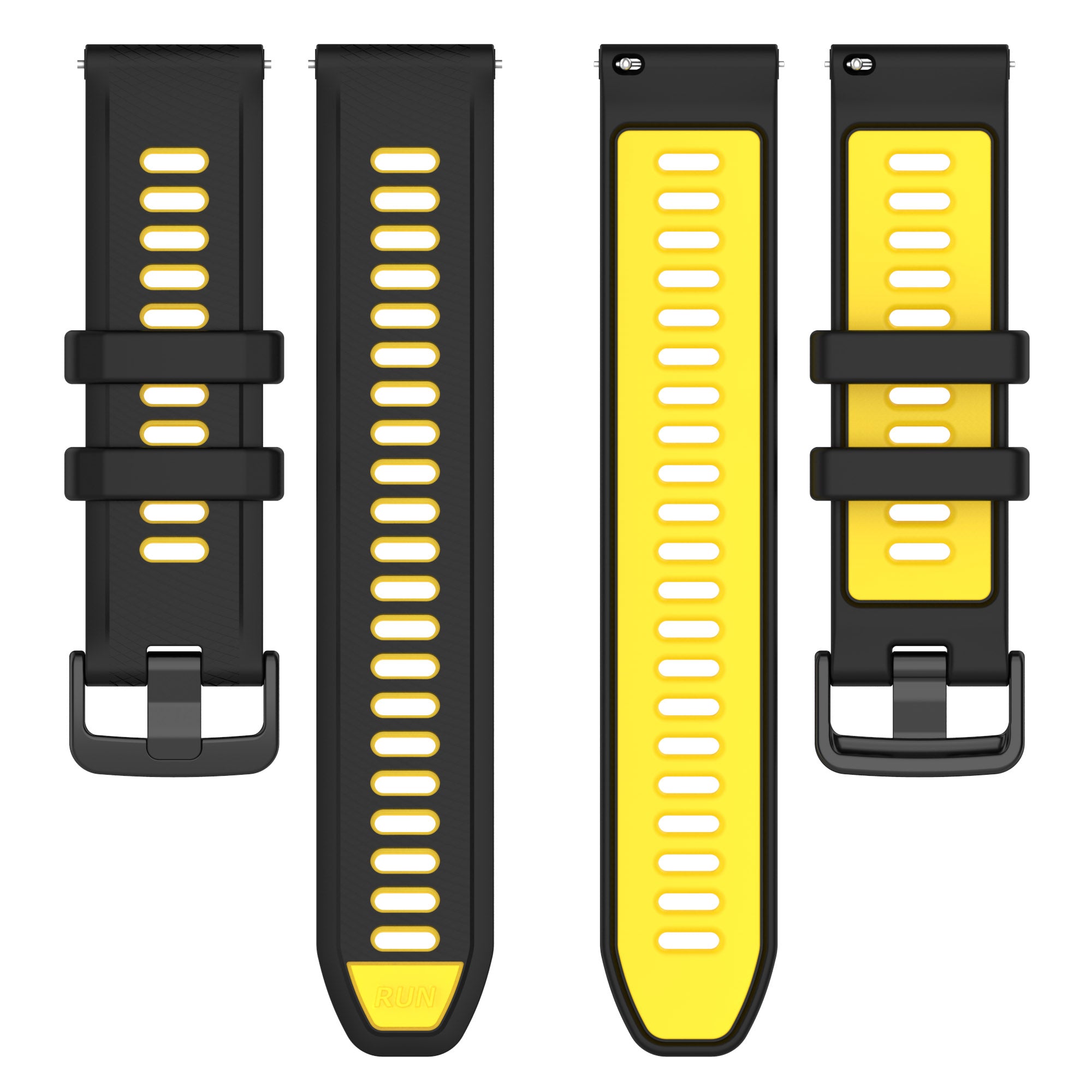20 mm Quick Release Silicone Watch Band for Garmin Forerunner265 Custom Rubber Watch Strap Meal Alloy Watch Accessories  (LSHHT414-046)