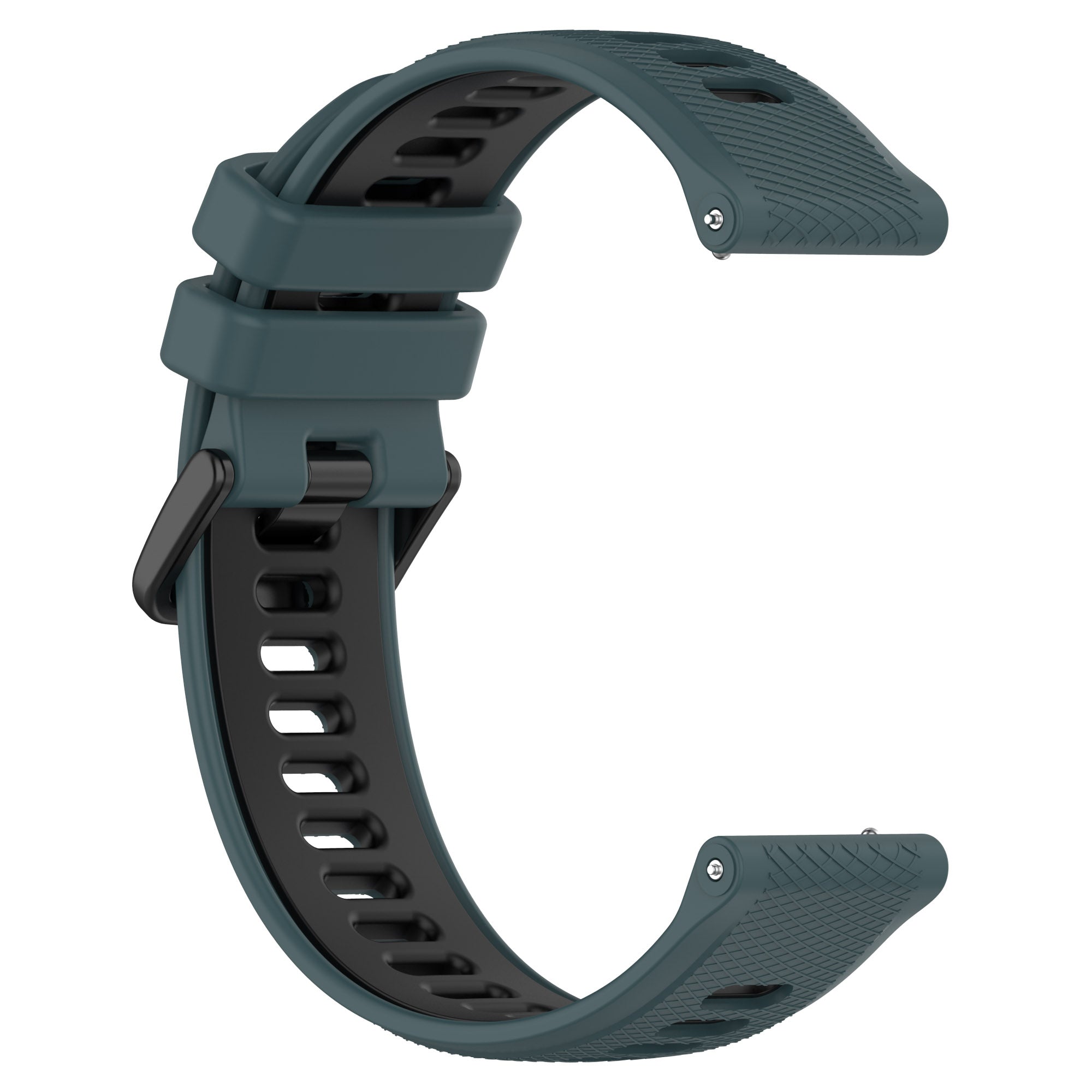 18 mm Quick Release Silicone Watch Band for Garmin Forerunner265 Custom Rubber Watch Strap Meal Alloy (LSHHT414-046)