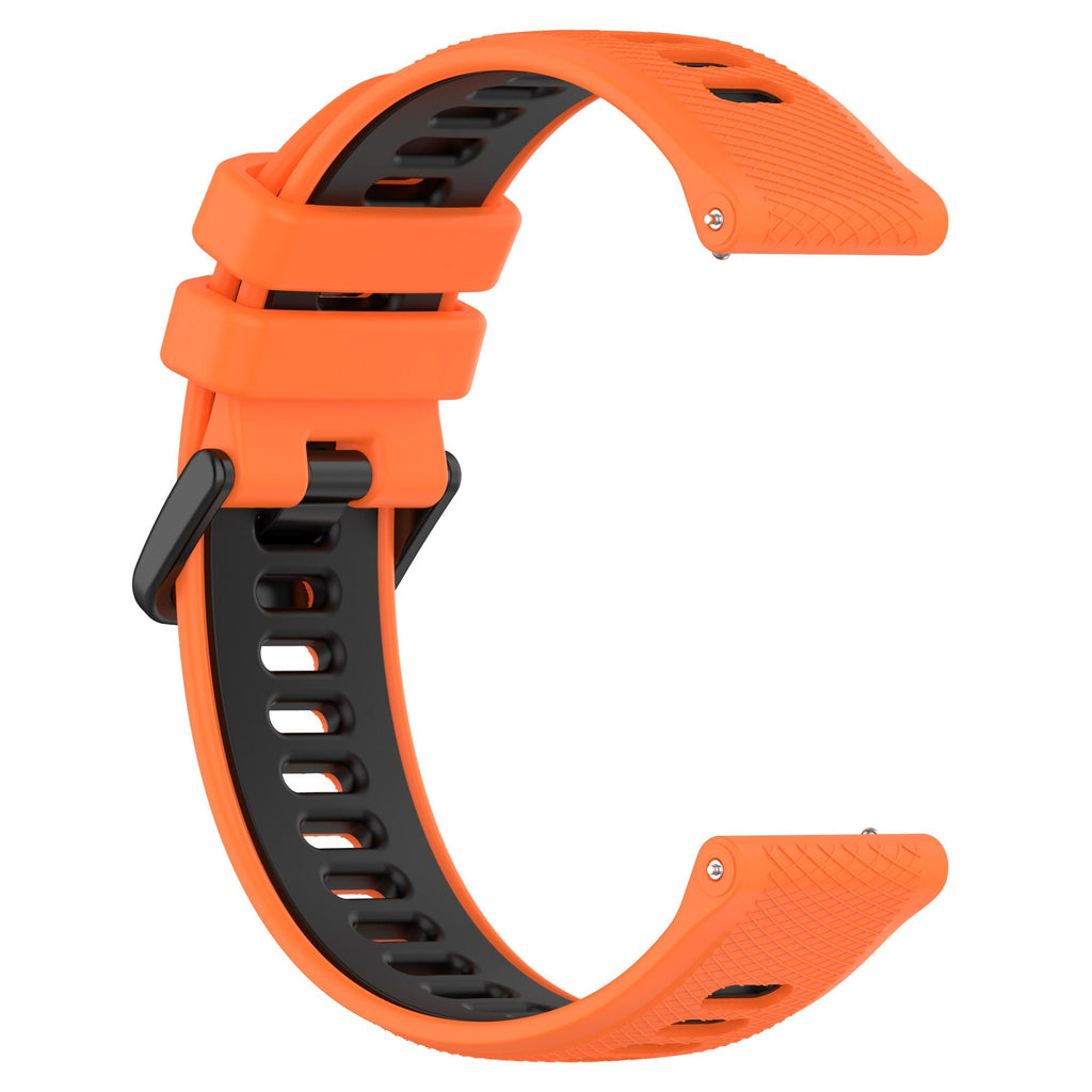18 mm Quick Release Silicone Watch Band for Garmin Forerunner265 Custom Rubber Watch Strap Meal Alloy (LSHHT414-046)