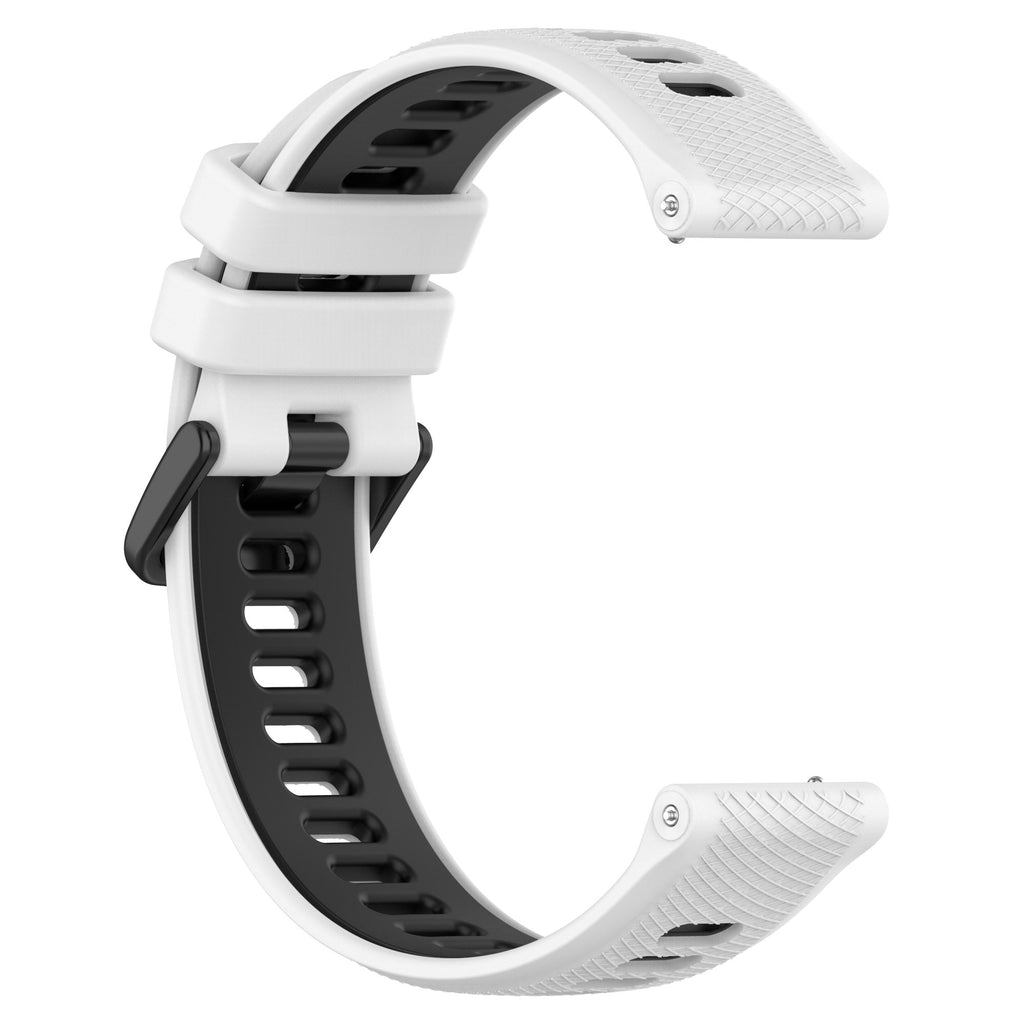 18 mm Quick Release Silicone Watch Band for Garmin Forerunner265 Custom Rubber Watch Strap Meal Alloy (LSHHT414-046)