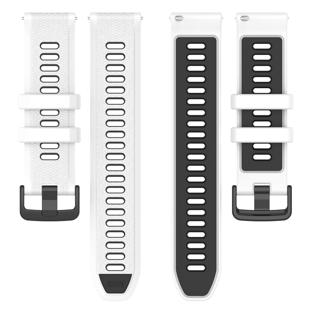 18 mm Quick Release Silicone Watch Band for Garmin Forerunner265 Custom Rubber Watch Strap Meal Alloy (LSHHT414-046)