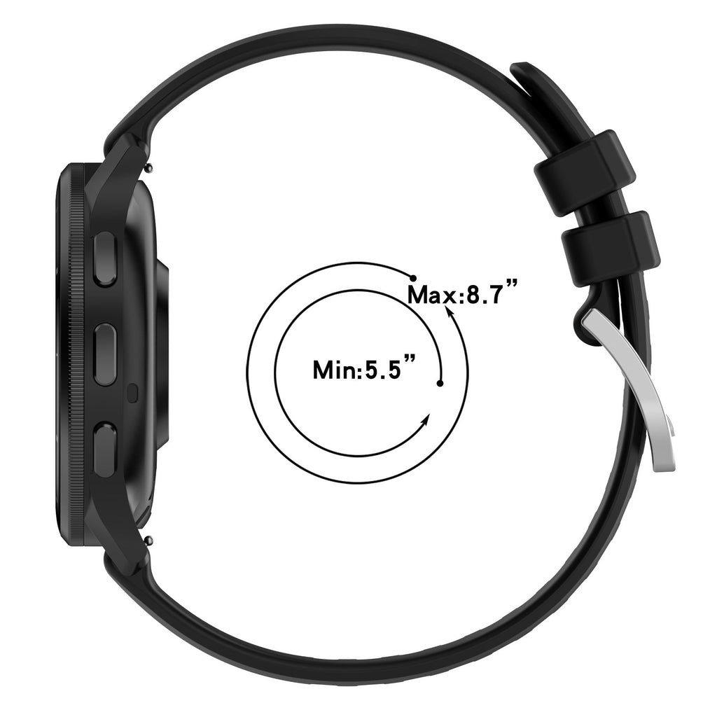 18 mm Quick Release Garmin  Silicone Band (LSHT1010-030)
