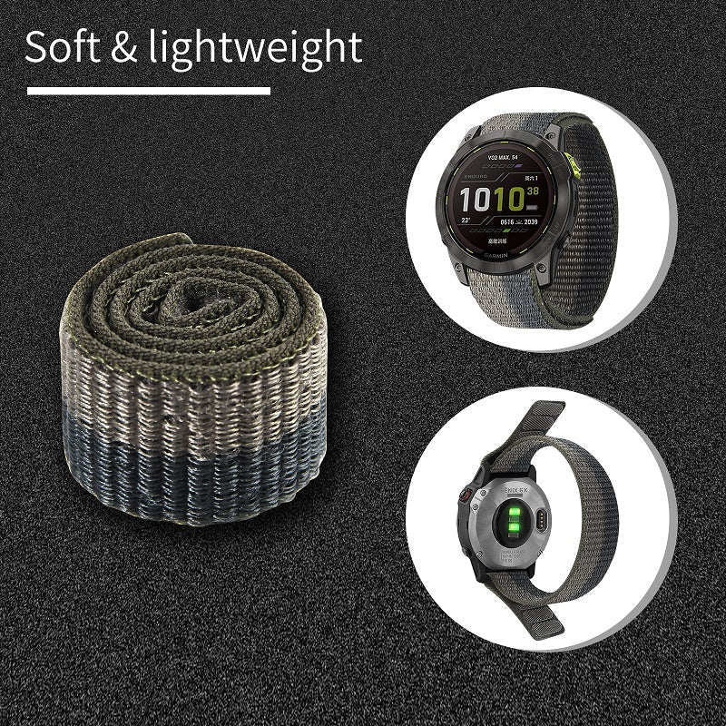 22 mm Quick Release For Garmin Nylon Watch Straps  (LSJL-001)