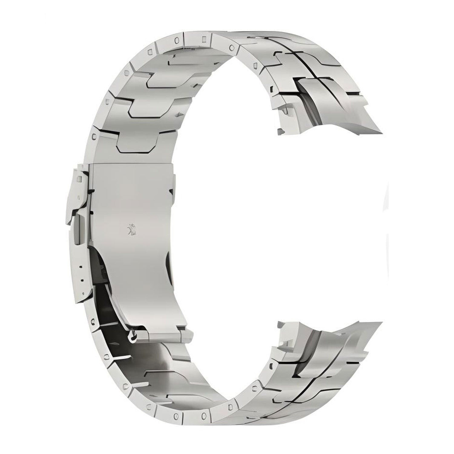 20 mm quick release Stainless steel Watch Band with button for Samsung Galaxy Watch 4 Classic/5 Pro/6 Classic (LSJL-011)