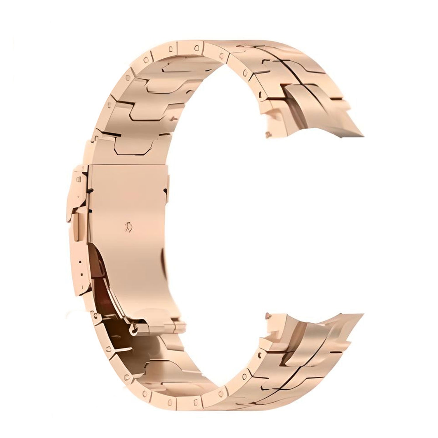20 mm quick release Stainless steel Watch Band with button for Samsung Galaxy Watch 4 Classic/5 Pro/6 Classic (LSJL-011)