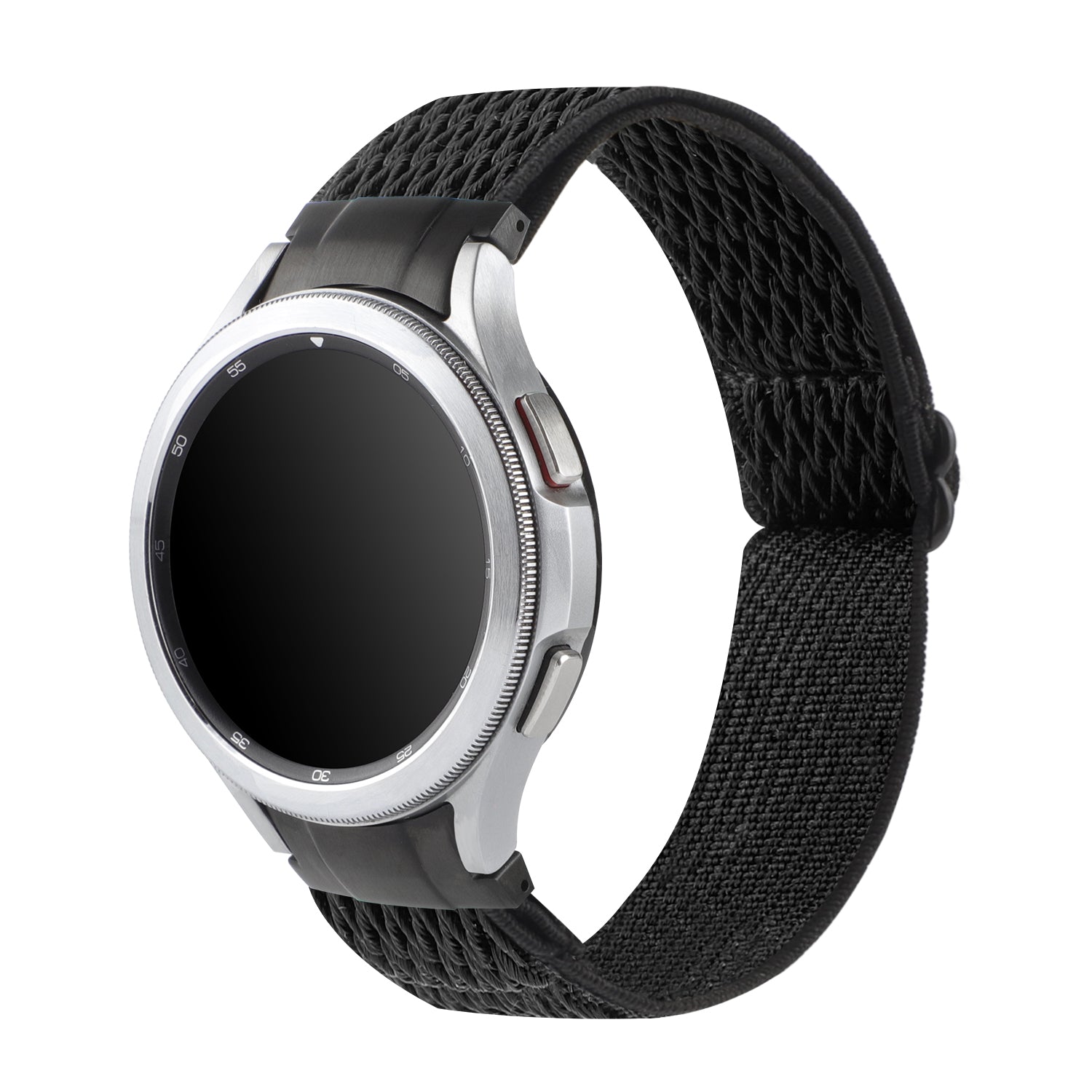 20 mm Quick Release Corrugated Nylon Watch Band for Samsung Galaxy Watch 4 Classic/5 Pro/6 Classic (LSJL-019)