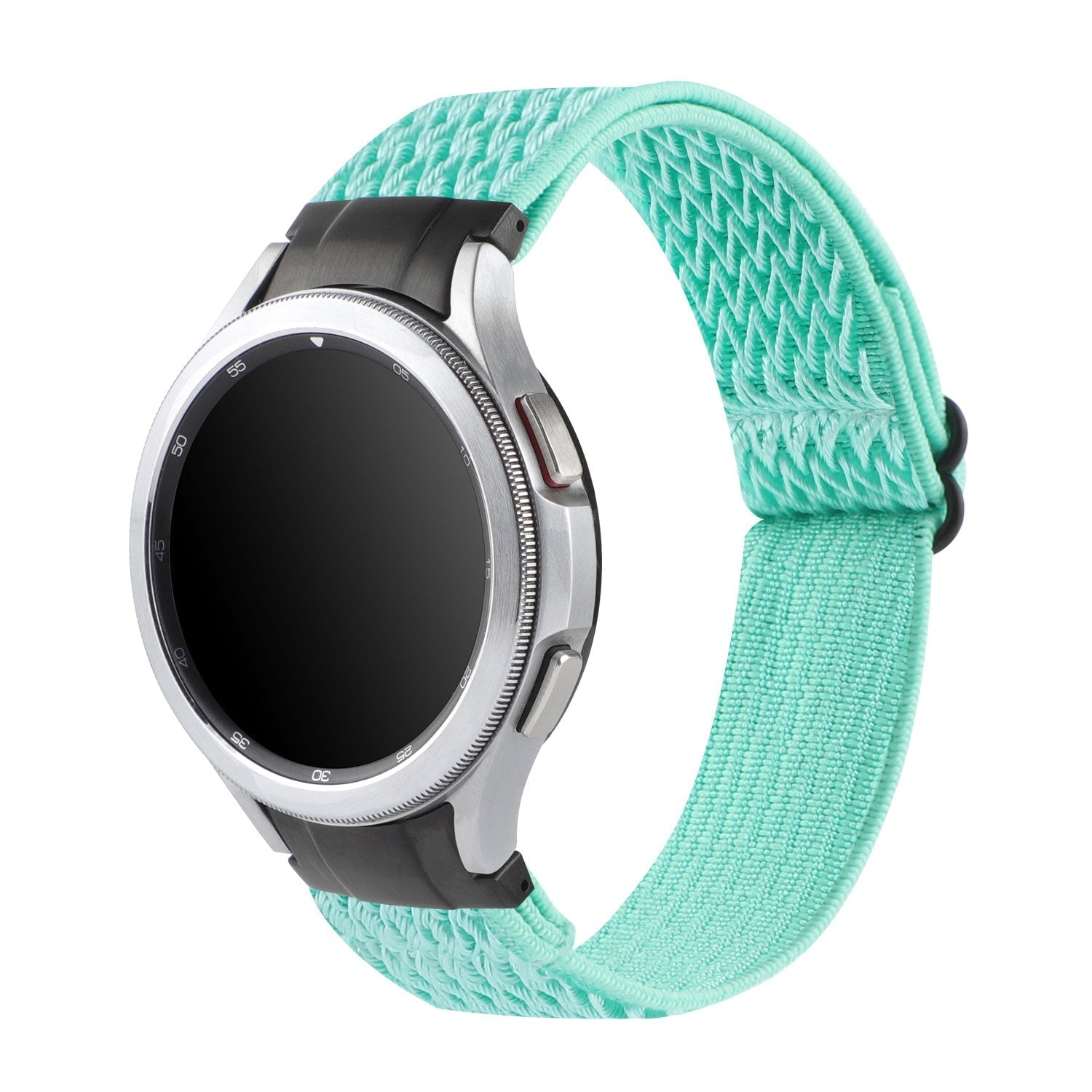 20 mm Quick Release Corrugated Nylon Watch Band for Samsung Galaxy Watch 4 Classic/5 Pro/6 Classic (LSJL-019)