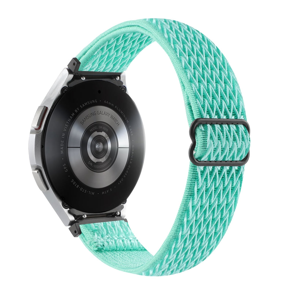 20 mm Quick Release Corrugated Nylon Watch Band for Samsung Galaxy Watch 4 Classic/5 Pro/6 Classic (LSJL-019)