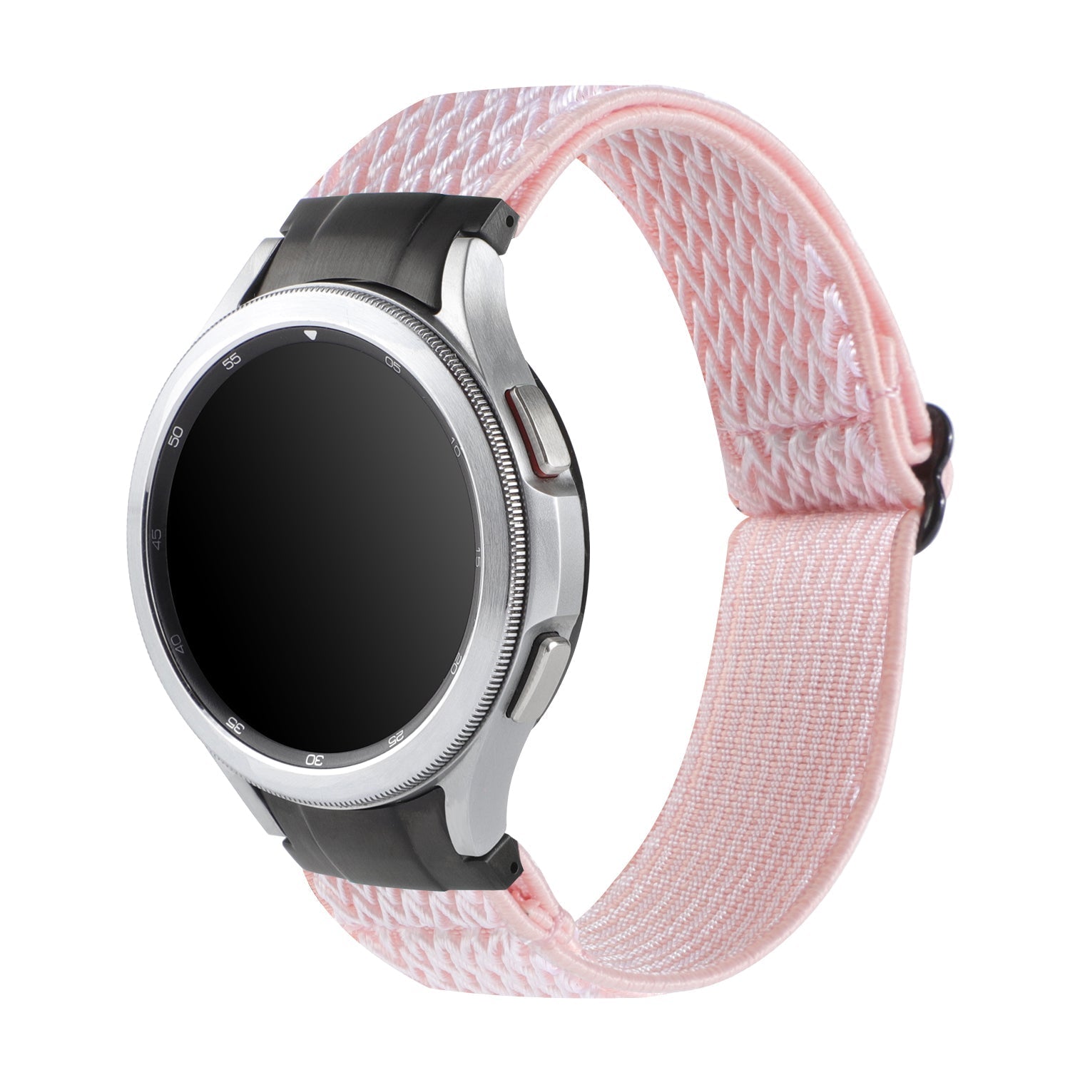 20 mm Quick Release Corrugated Nylon Watch Band for Samsung Galaxy Watch 4 Classic/5 Pro/6 Classic (LSJL-019)