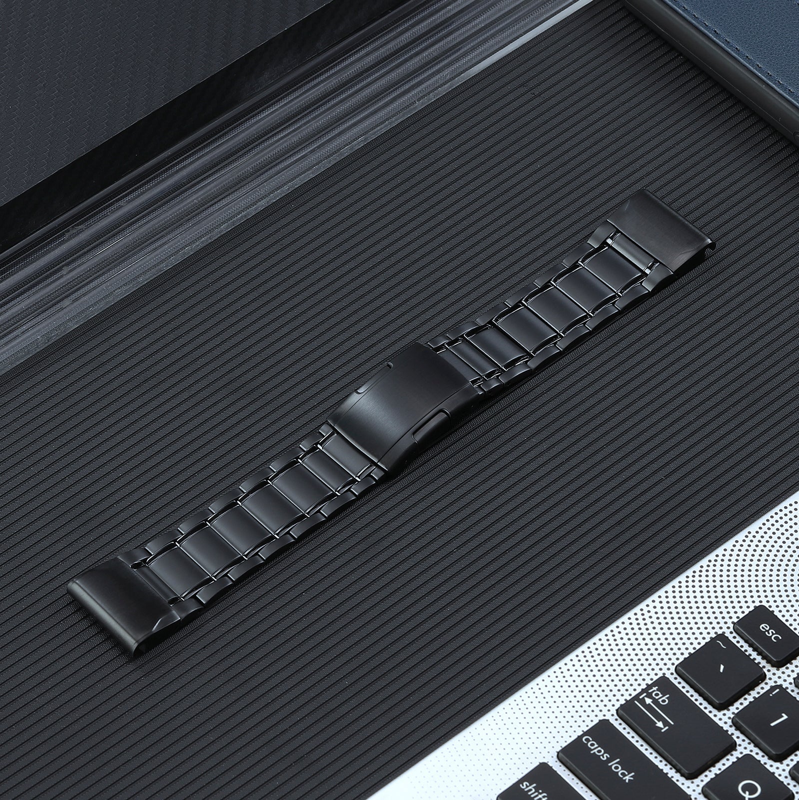 22 mm Quick Fit Titanium Five Beads watch Bands For Garmin Smart Watch (LSJL-020)