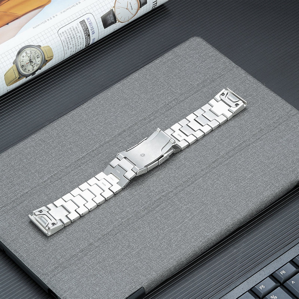 26 mm Quick Fit Stainless steel watch Bands For Garmin Smart Watch (LSJL-021)