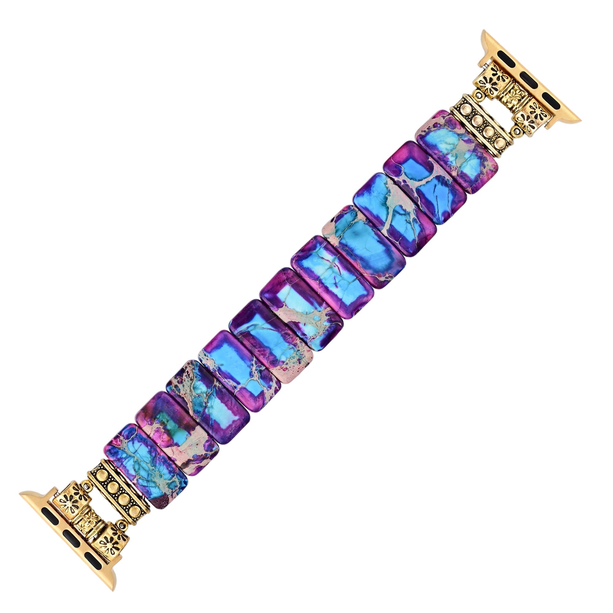 Apple Watch Strap Majestic Tibetan Jasper Stretch (LSJLM-017)