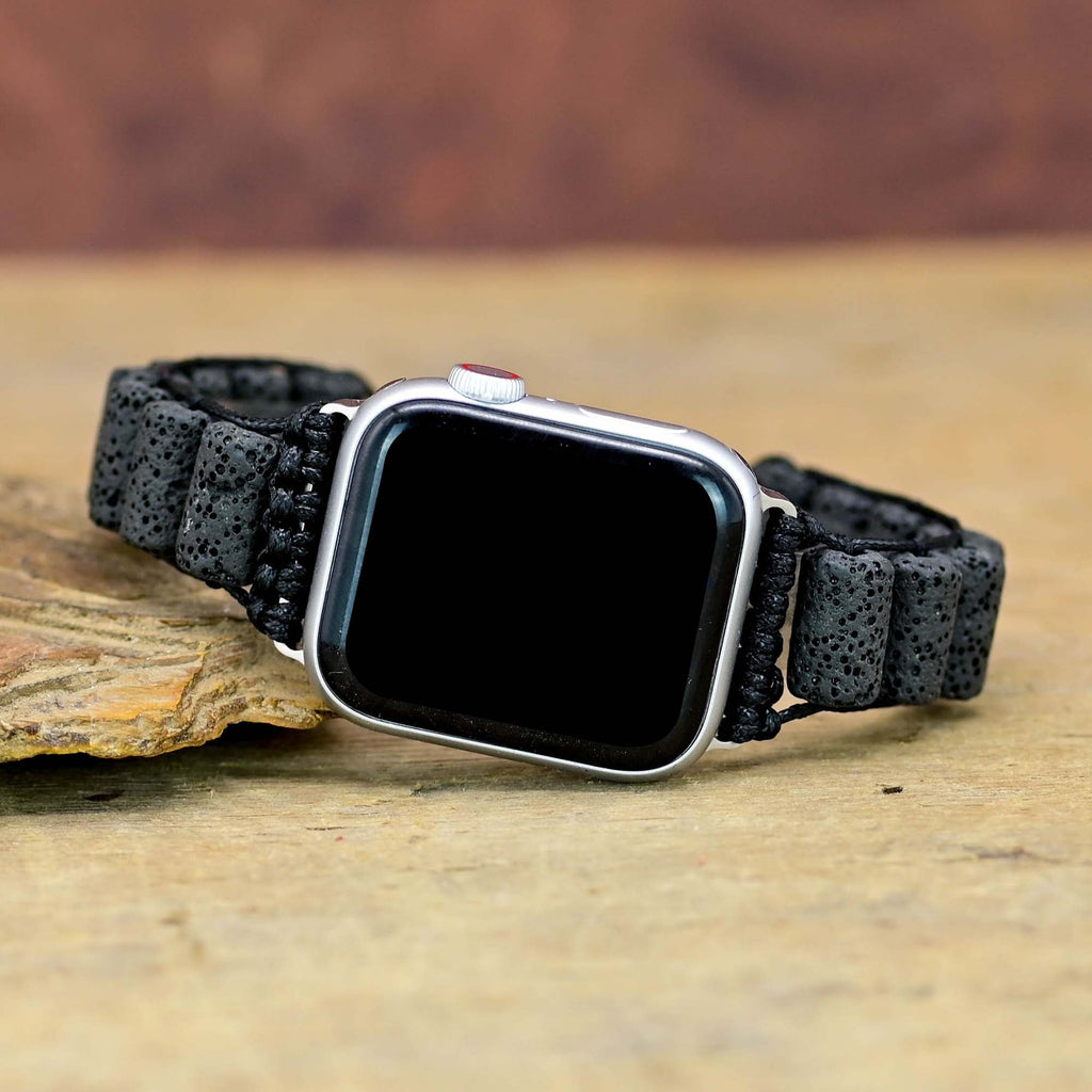 Apple Watch Band Lava Rock handmade (LSJLM-021)