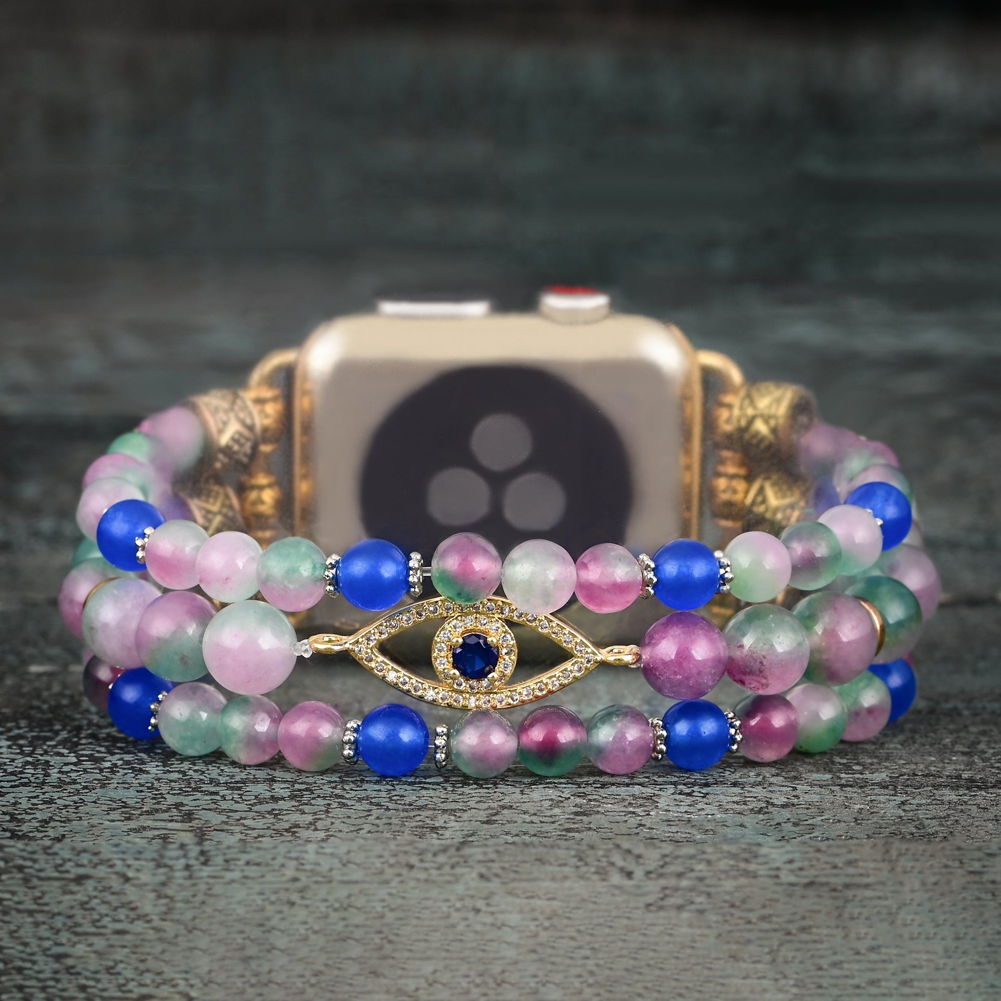 Apple Watch Strap Majestic Evil Eye Stretch (LSJLM-028)