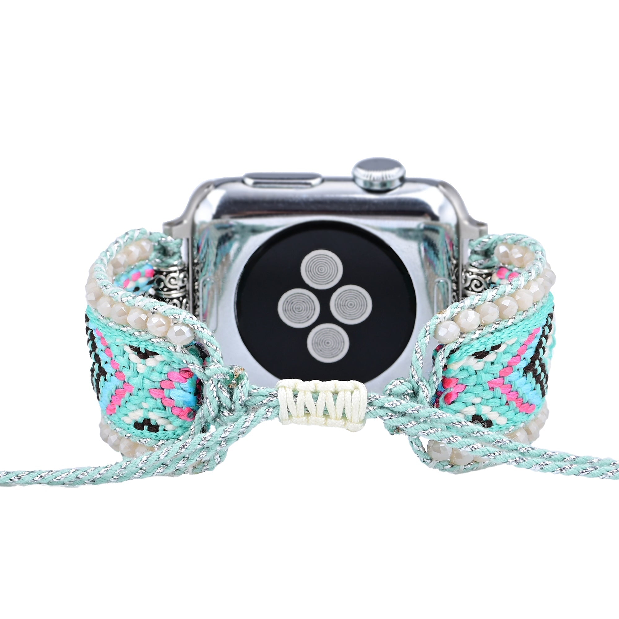 Apple Watch Handmade Boho Fabric Nylon Watch Strap Band (LSJLM003)