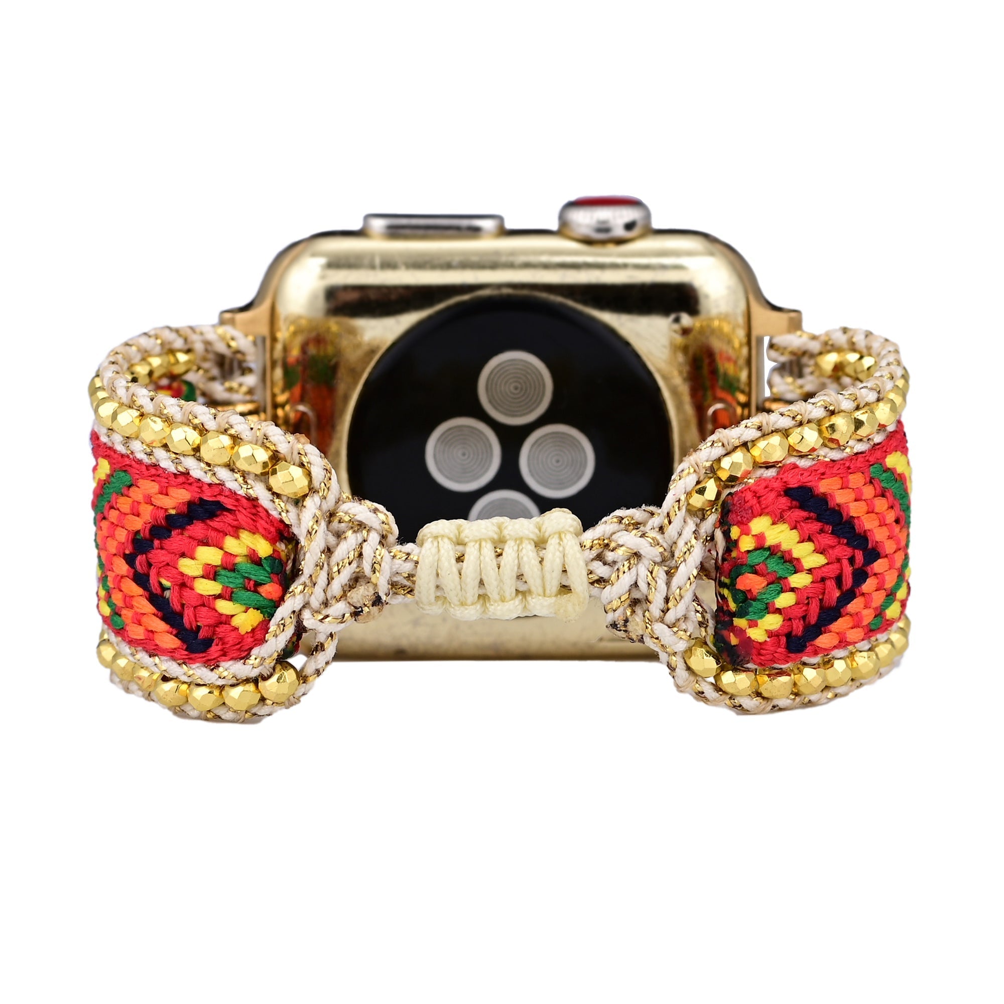 Apple Watch Handmade Boho Fabric Nylon Watch Strap Band (LSJLM003)