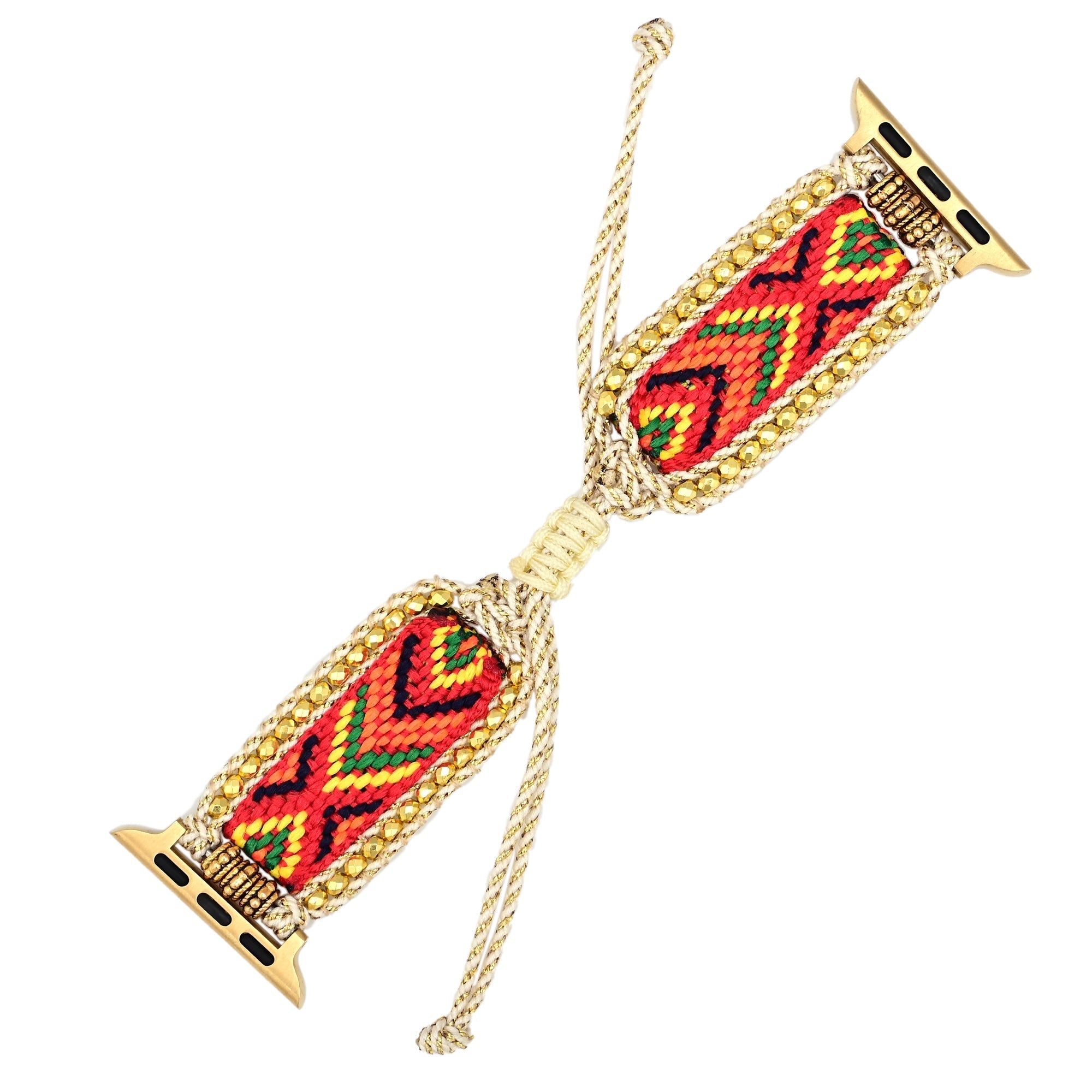 Apple Watch Handmade Boho Fabric Nylon Watch Strap Band (LSJLM003)