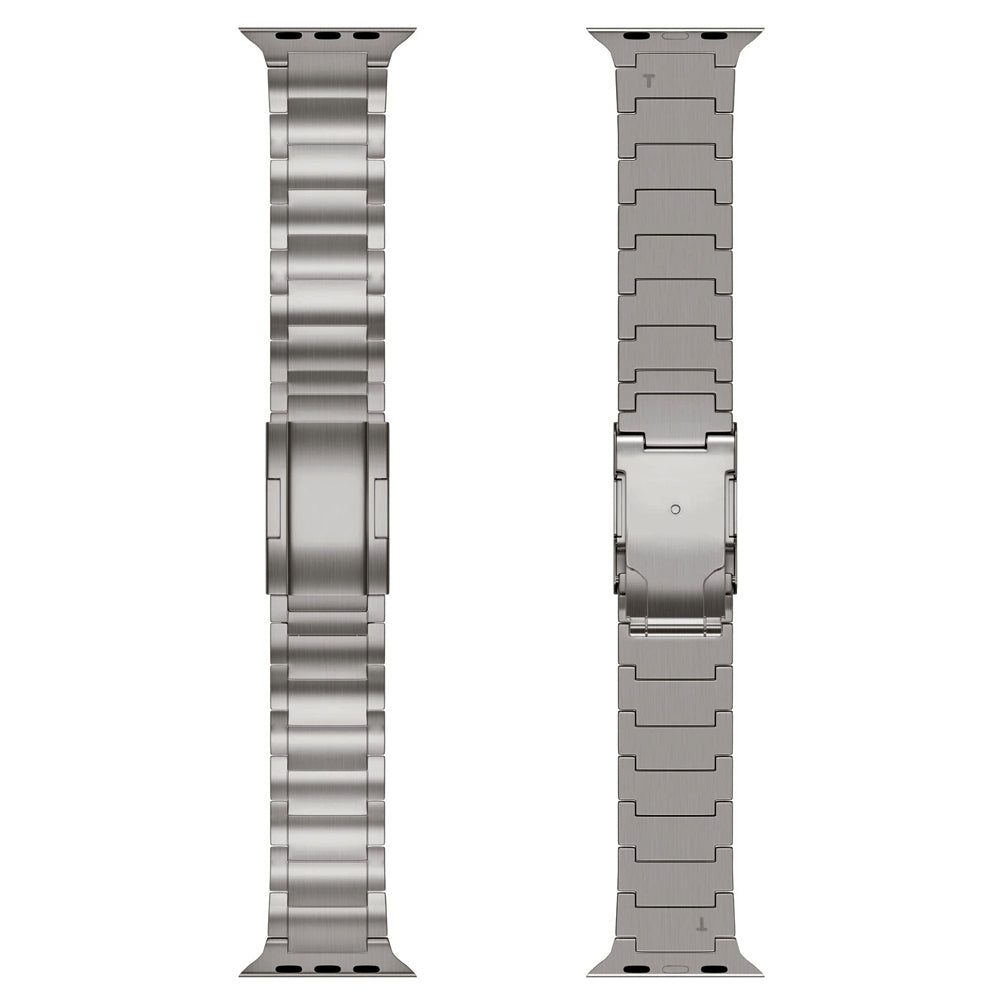 Apple Watch 3 BeadsTitanium metal Watch band With Turtle Buckle (LSJLT-006)