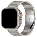 Apple Watch Intergrated 3 Beads Titanium Watch Bands With Flat Buckle (LSJLT-012)