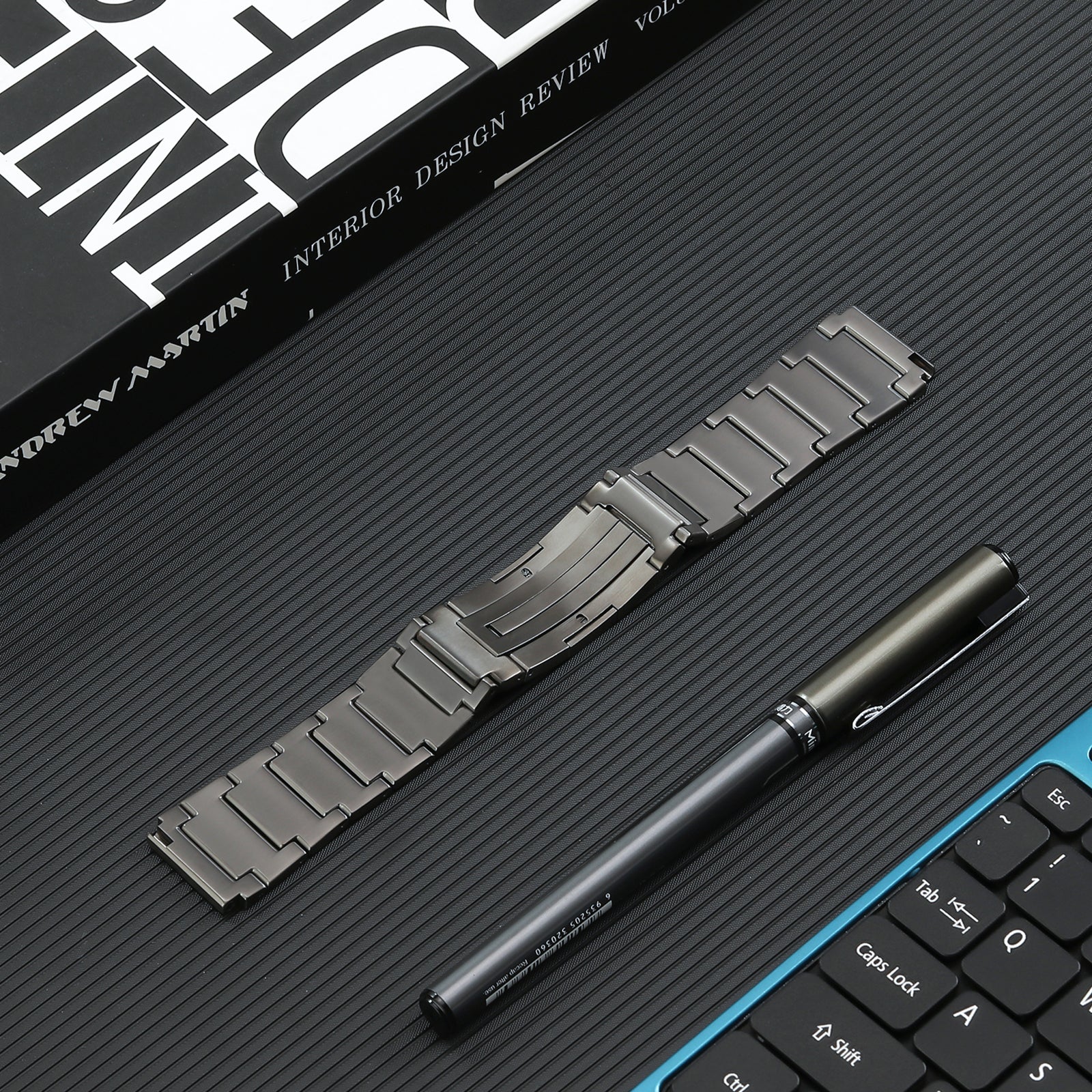 22 mm Quick Release Titanium watch band (LSJLTD-017)