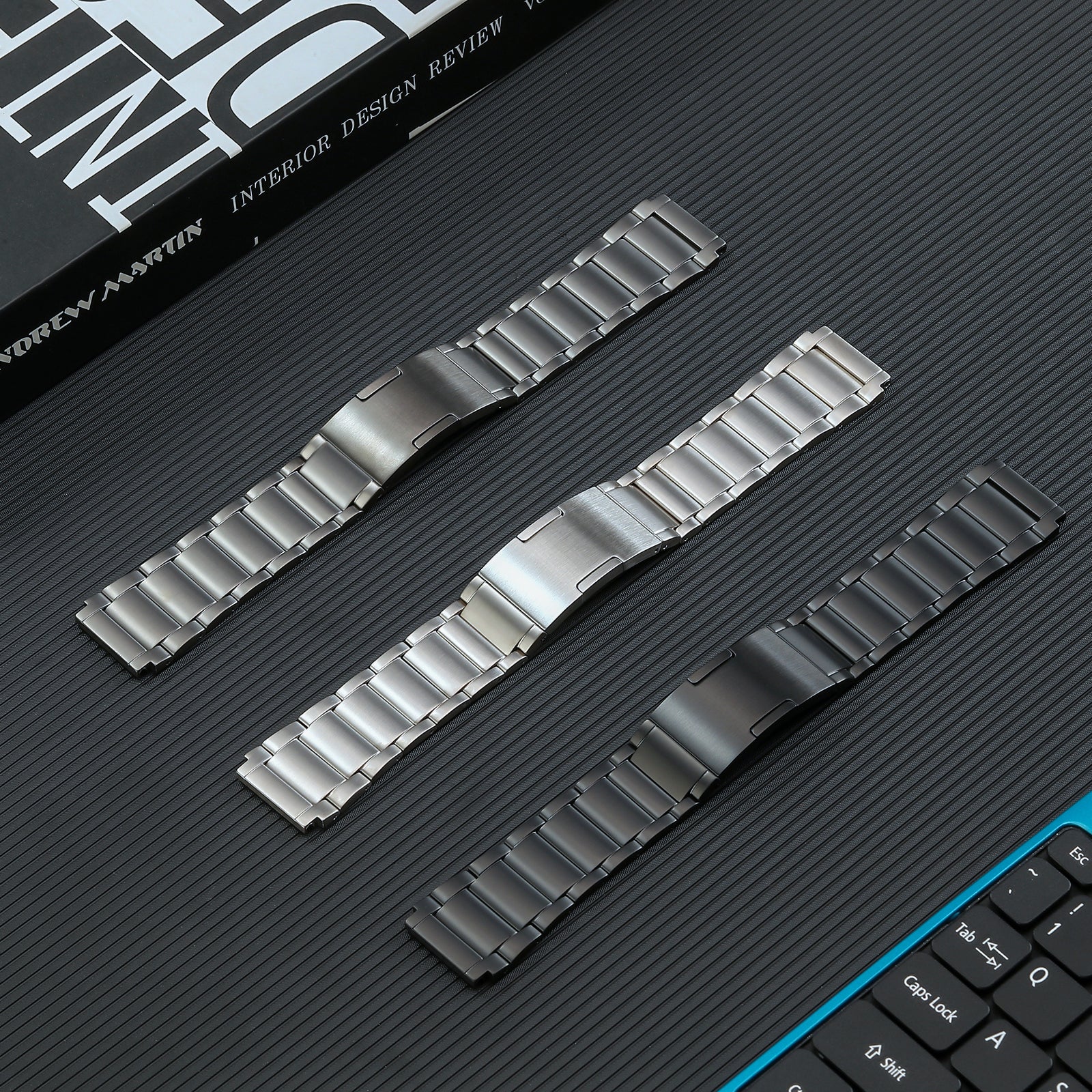 22 mm Quick Release Titanium watch band (LSJLTD-017)