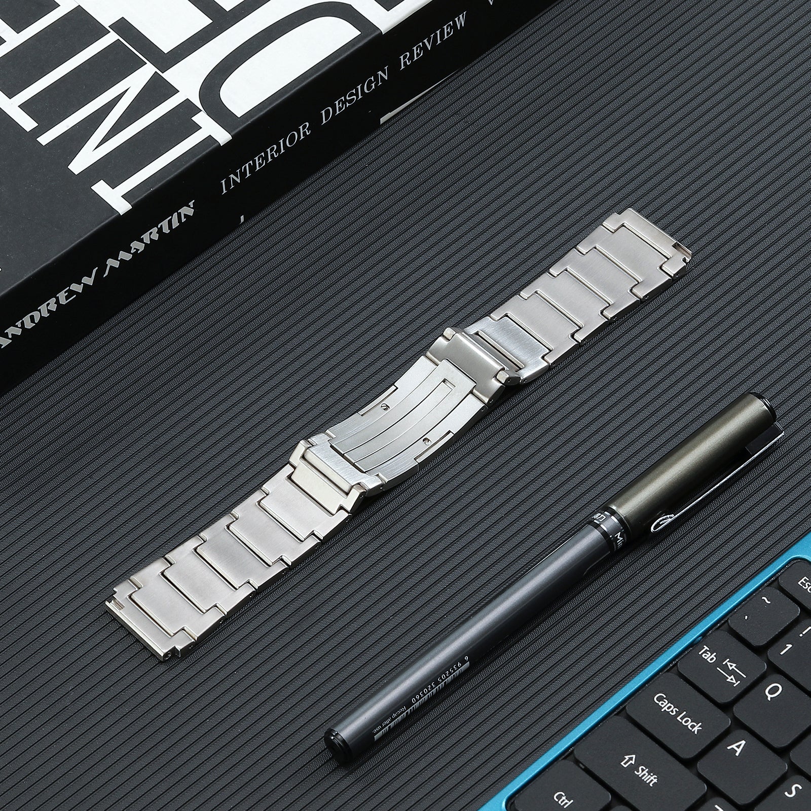 22 mm Quick Release Titanium watch band (LSJLTD-017)