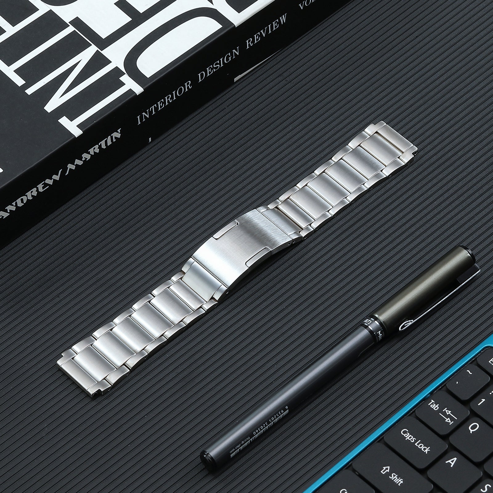 22 mm Quick Release Titanium watch band (LSJLTD-017)