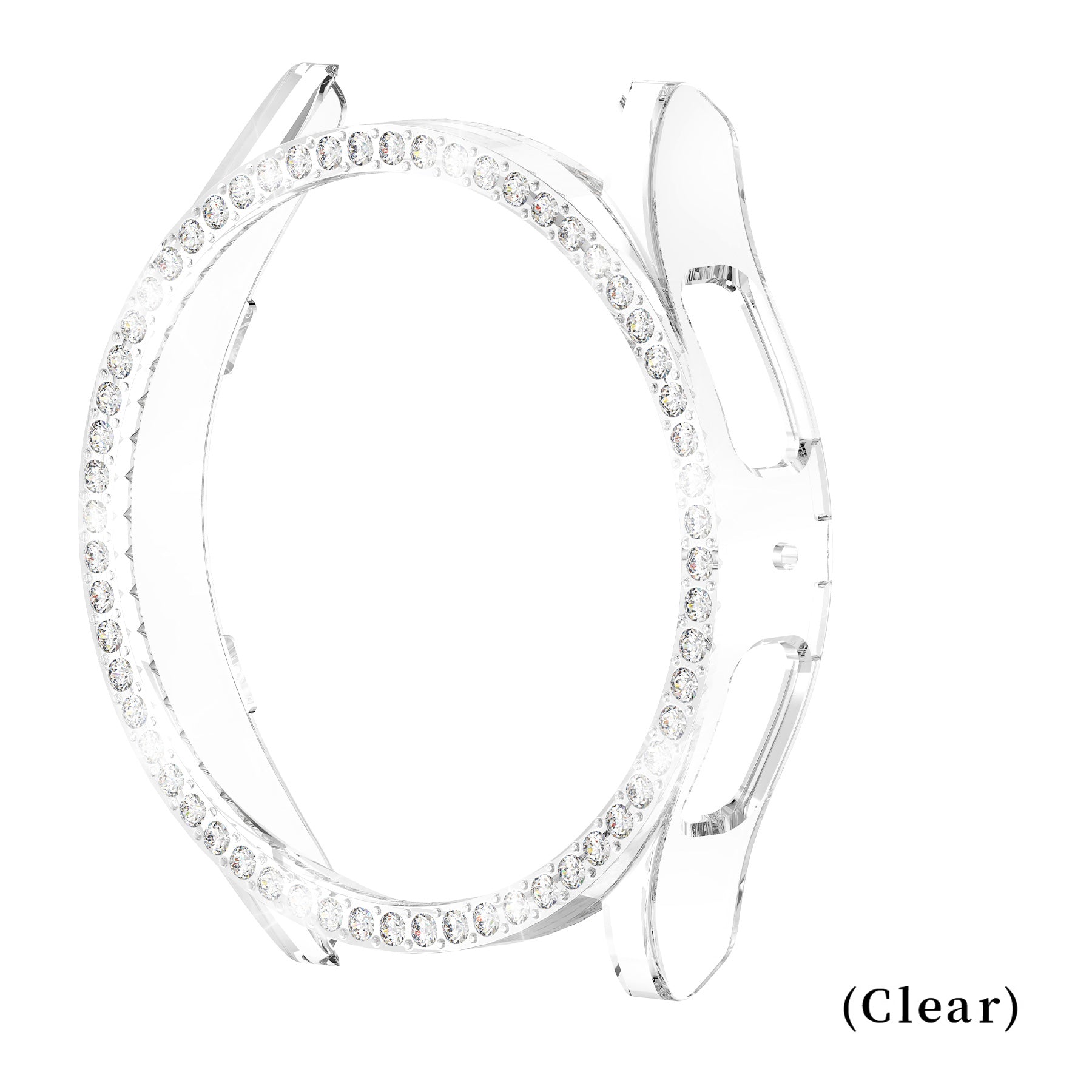 40mm 44mm Diamond PC Hollow Case For Samsung Galaxy Watch 4,5,6,7