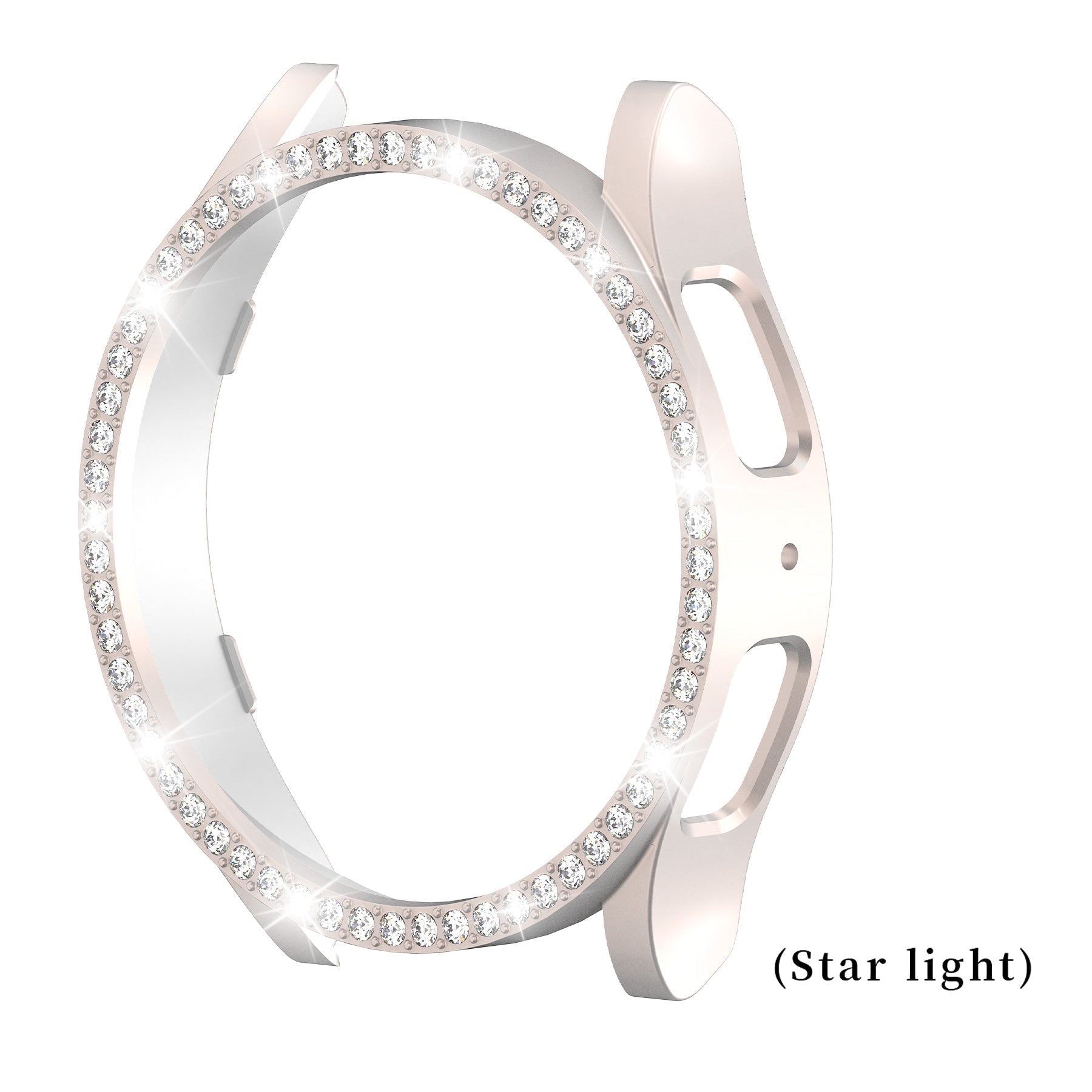 40mm 44mm Diamond PC Hollow Case For Samsung Galaxy Watch 4,5,6,7