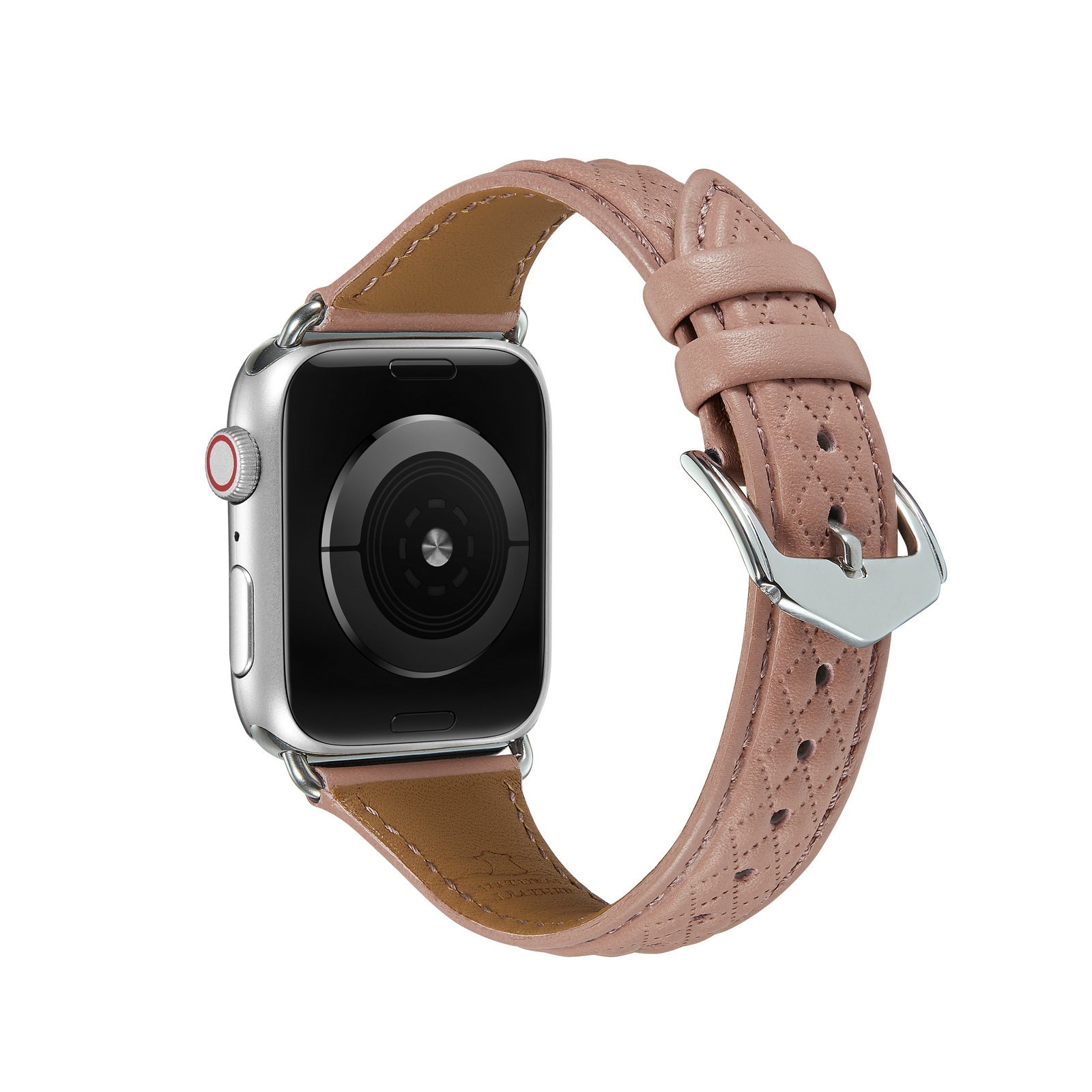 Apple Watch Rhombus Genuine Leather Watch Band (LSJMTD-001)