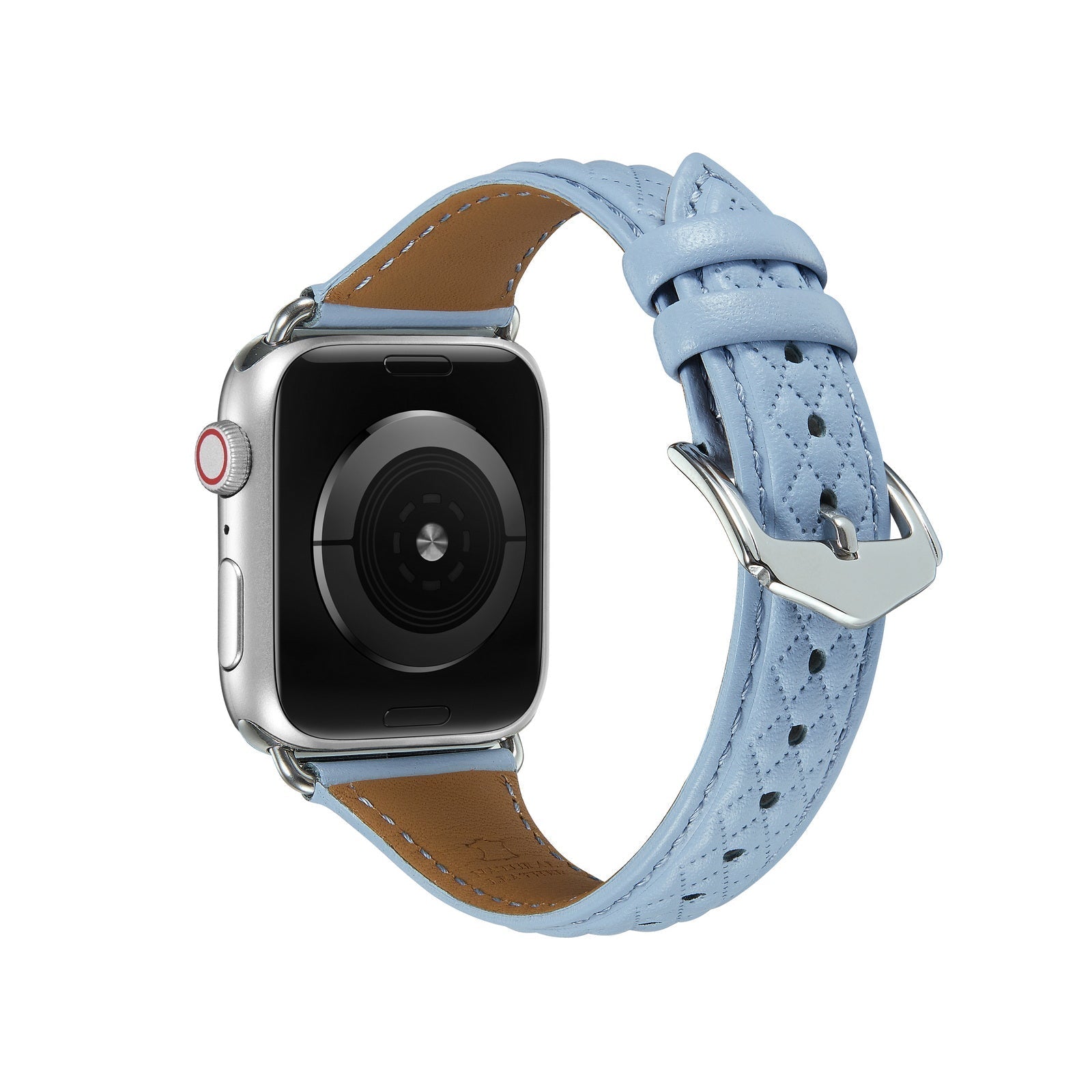 Apple Watch Rhombus Genuine Leather Watch Band (LSJMTD-001)