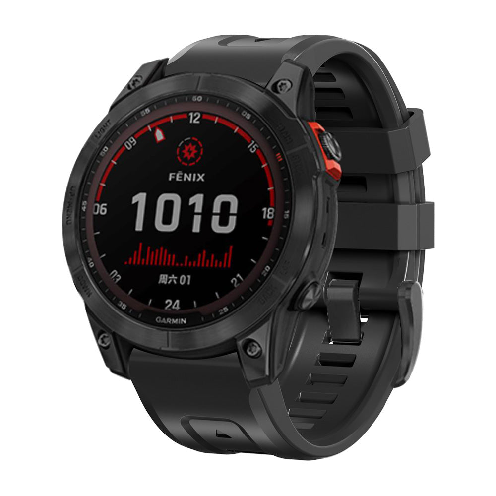 22 mm Quick Fit Silicone Watch Band for Garmin (LSJSHP-003)