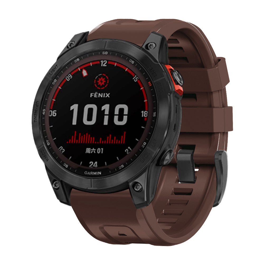 22 mm Quick Fit Silicone Watch Band for Garmin (LSJSHP-003)