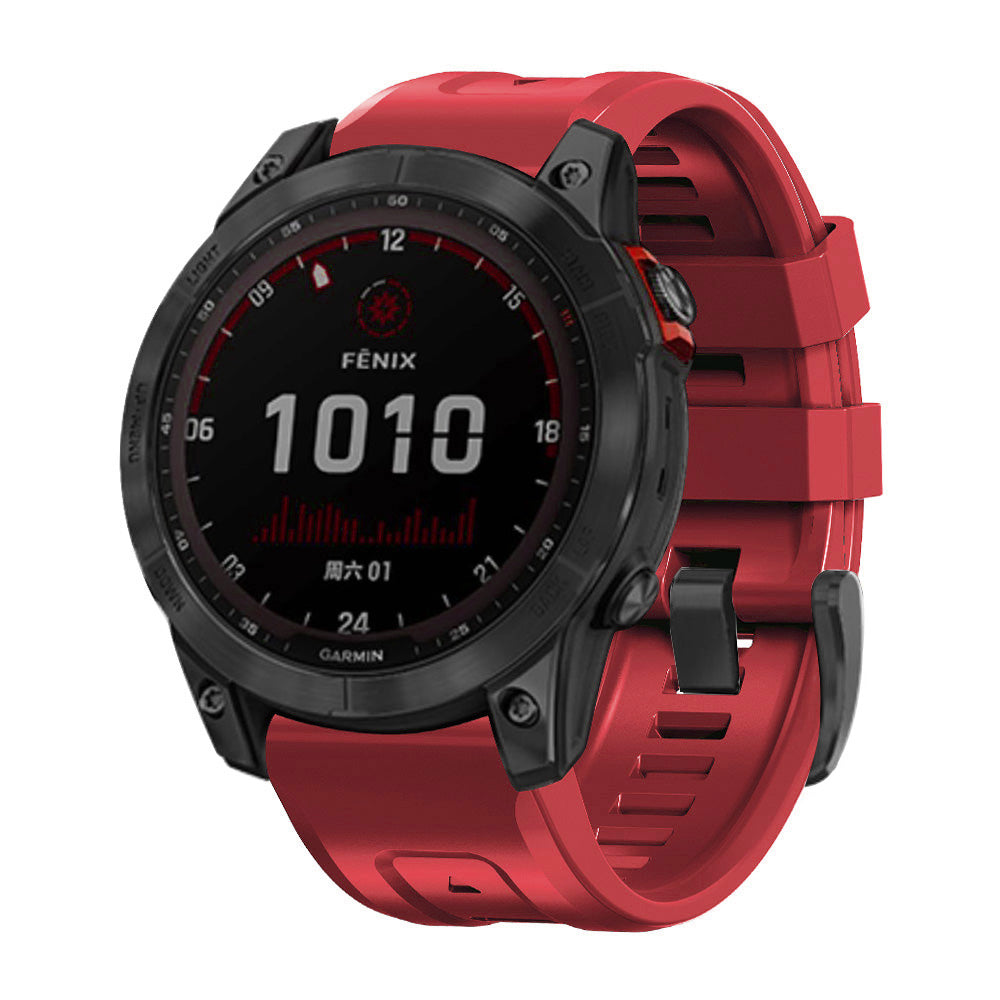 22 mm Quick Fit Silicone Watch Band for Garmin (LSJSHP-003)