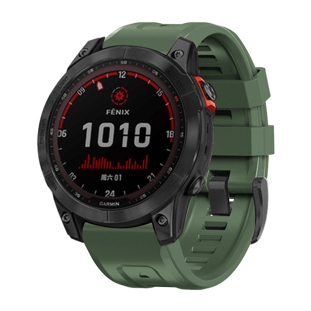 22 mm Quick Fit Silicone Watch Band for Garmin (LSJSHP-003)