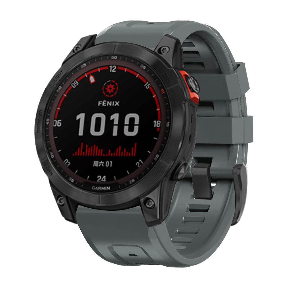 22 mm Quick Fit Silicone Watch Band for Garmin (LSJSHP-003)